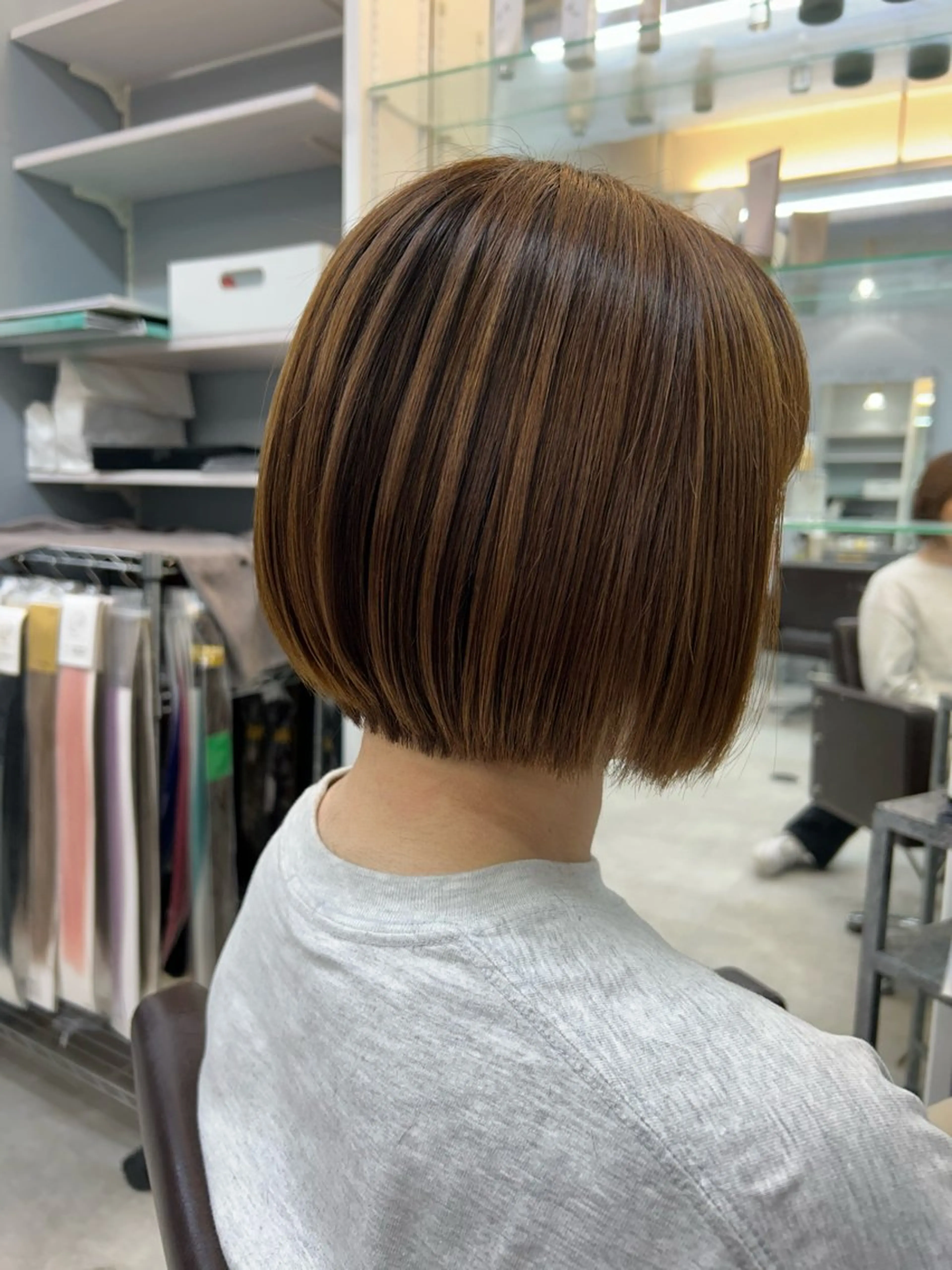 ショート hair atelier OZ桑野店所属・阿佐見 若菜のヘアスタイル