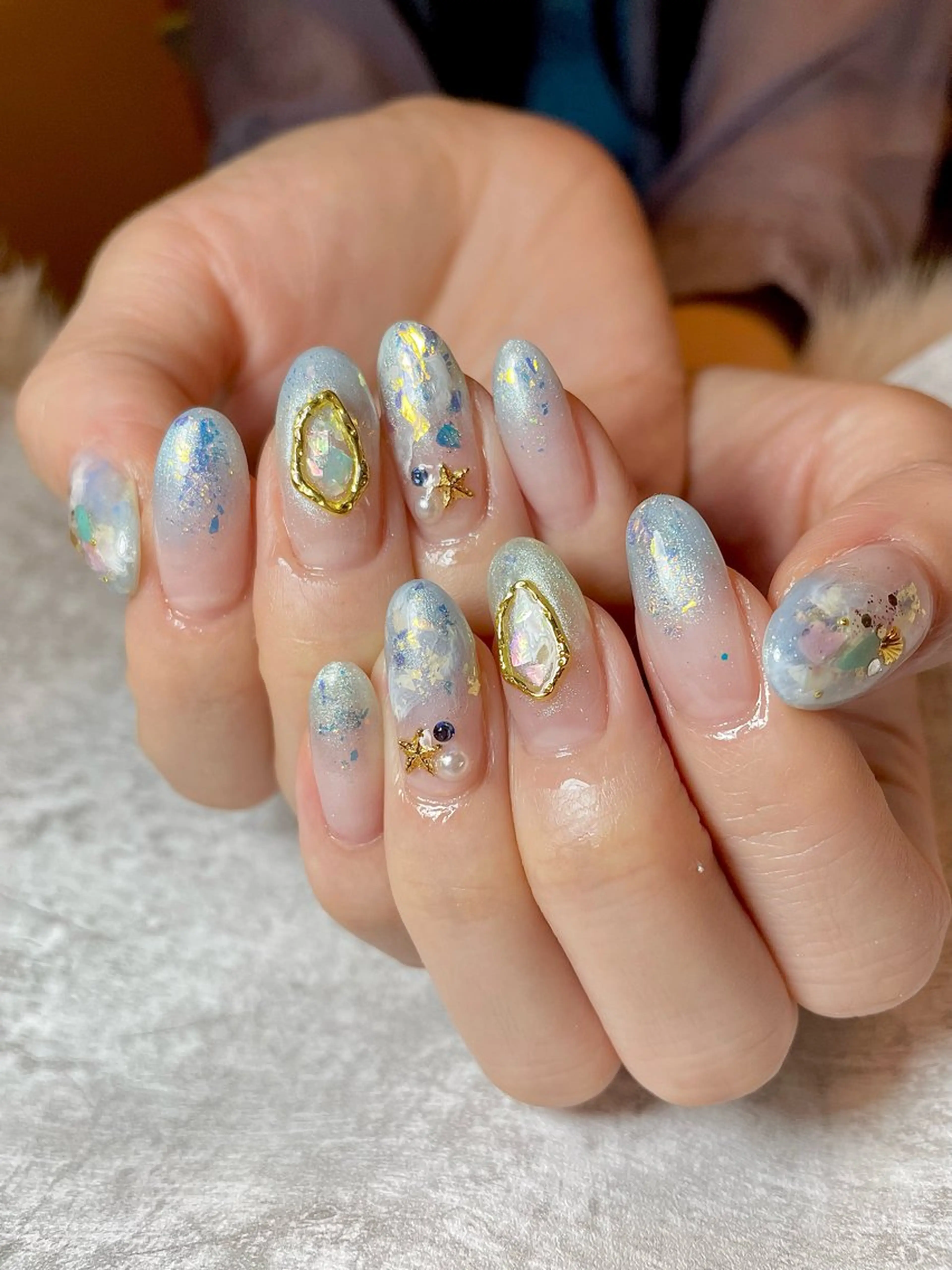 ネイル グラデーション 夏ネイル BEAUTY GARDEN 【nail salon unseul】所属・nana .のネイルデザイン