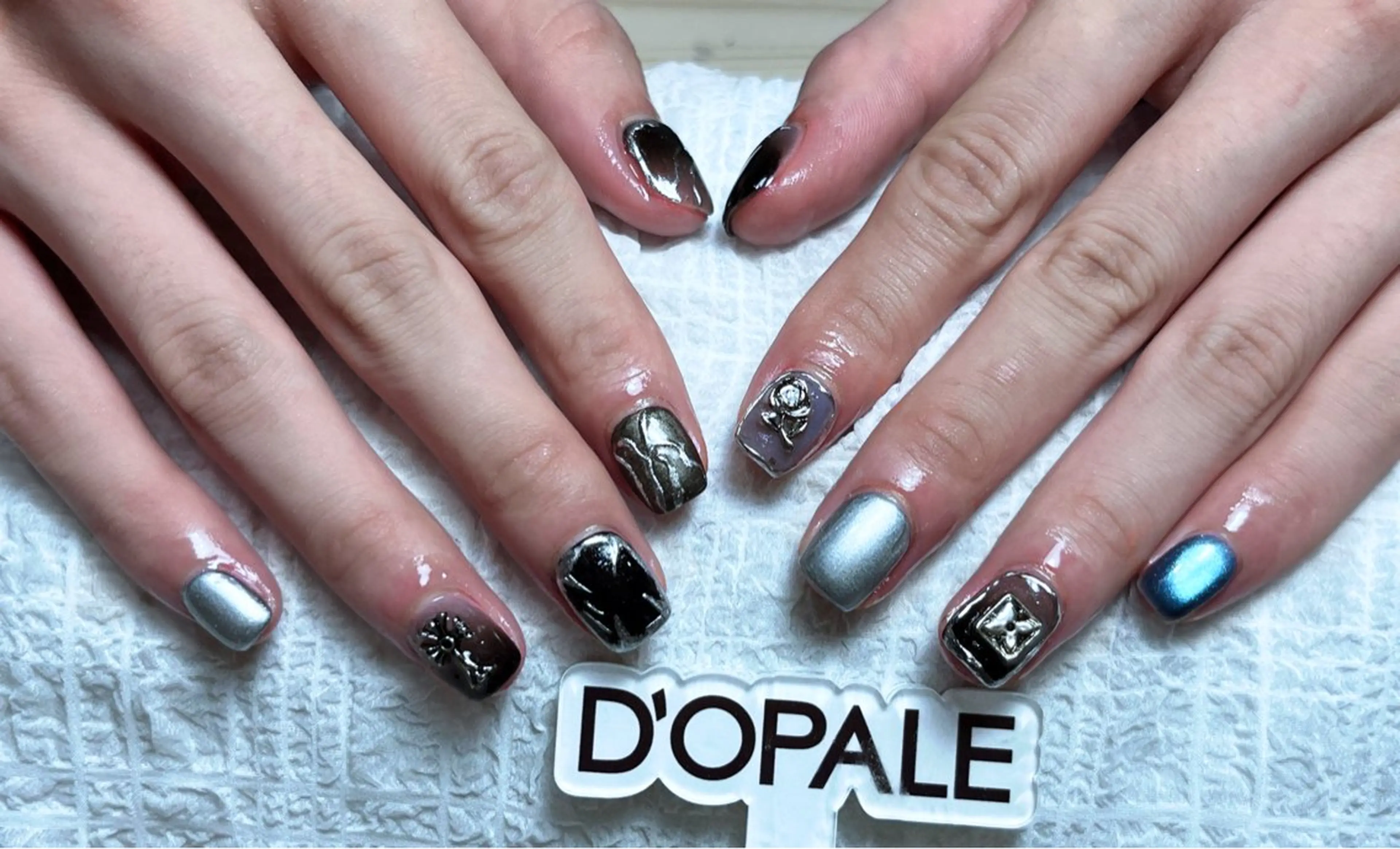 ネイル ハンドネイル D‘OPALEサロン所属・トパサロン 上野kkのネイルデザイン