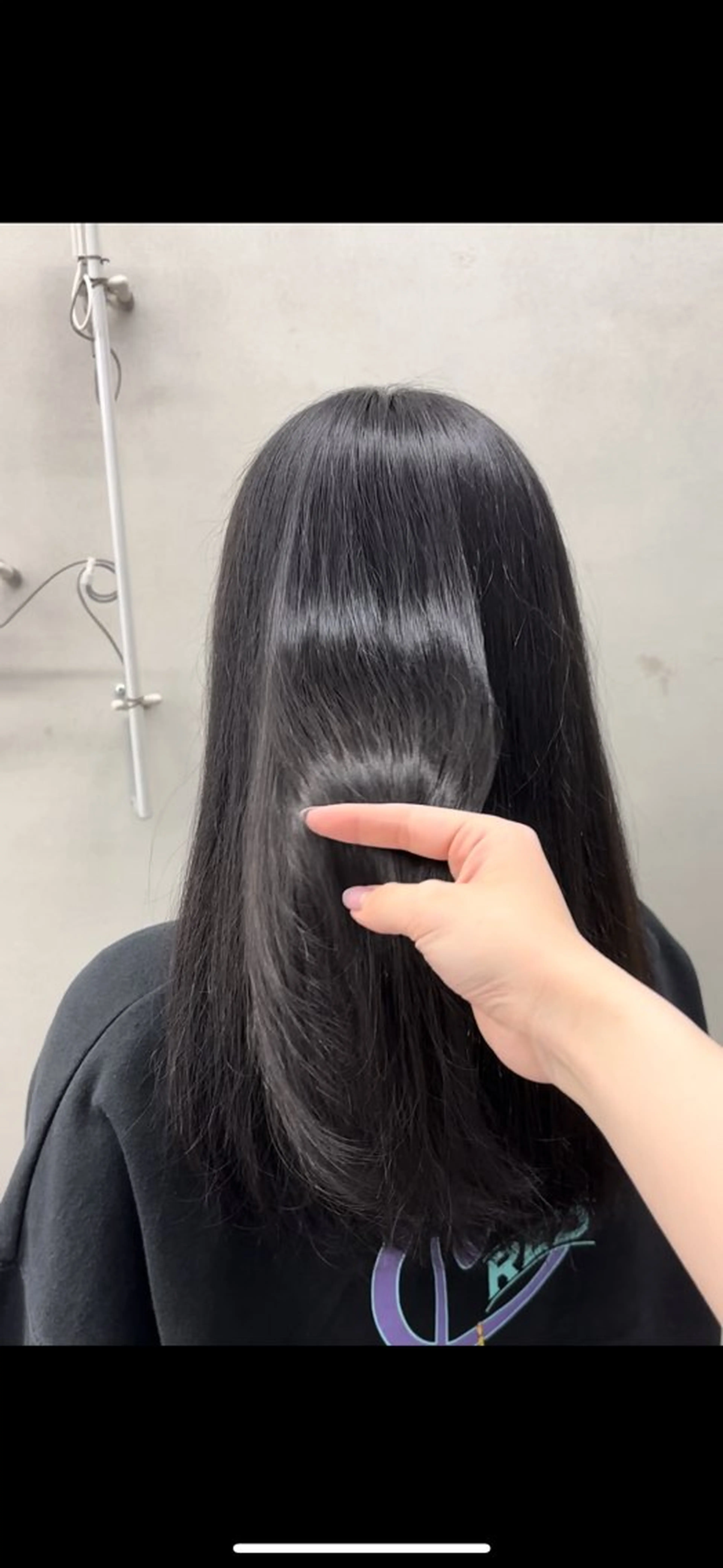 ロング カラー トリートメント ヘアカラー トリートメント 谷井 実結樹のヘアスタイル