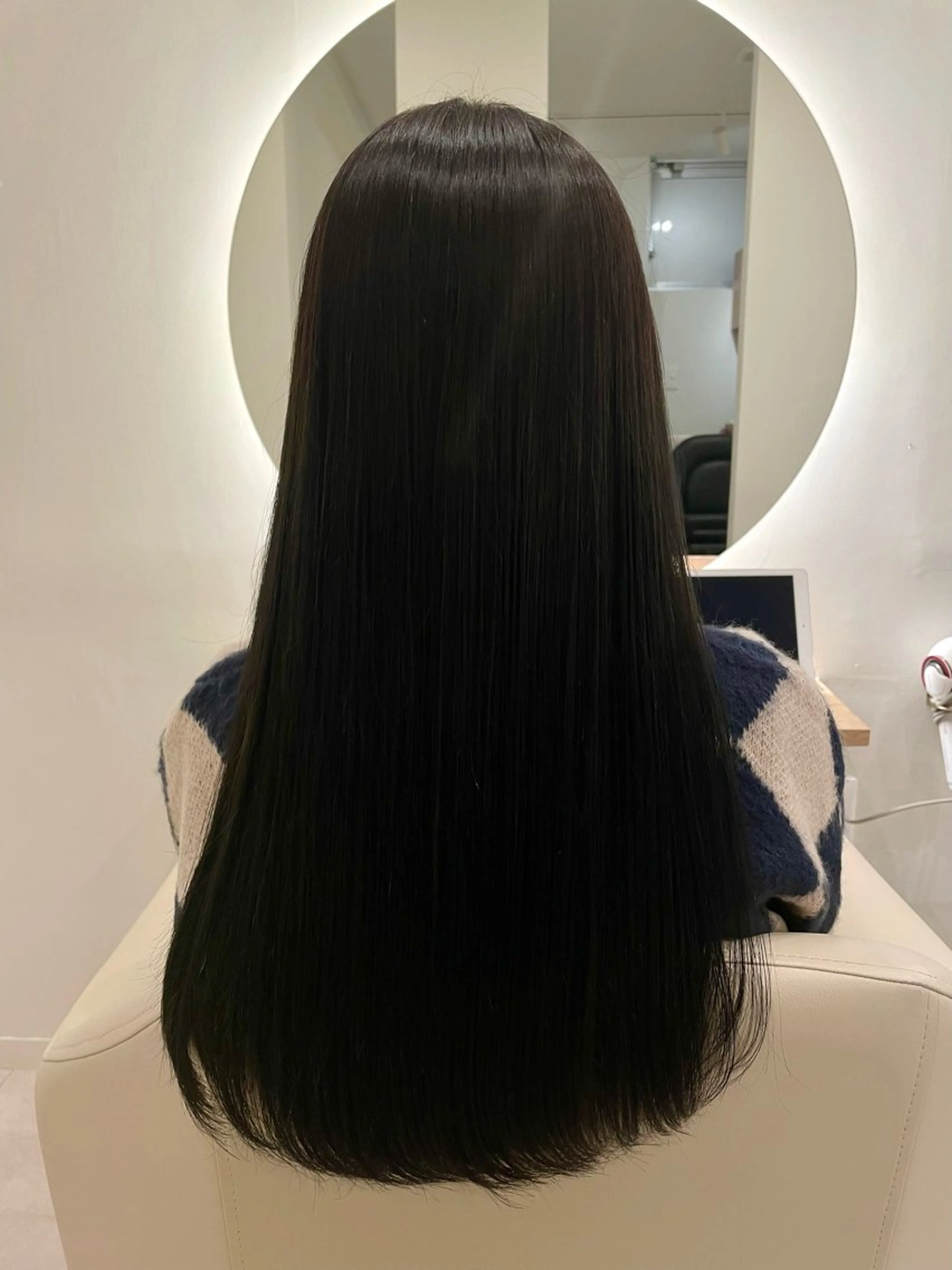 ロング ヘアカラー lor.kyoto 奥村みゆきのヘアスタイル