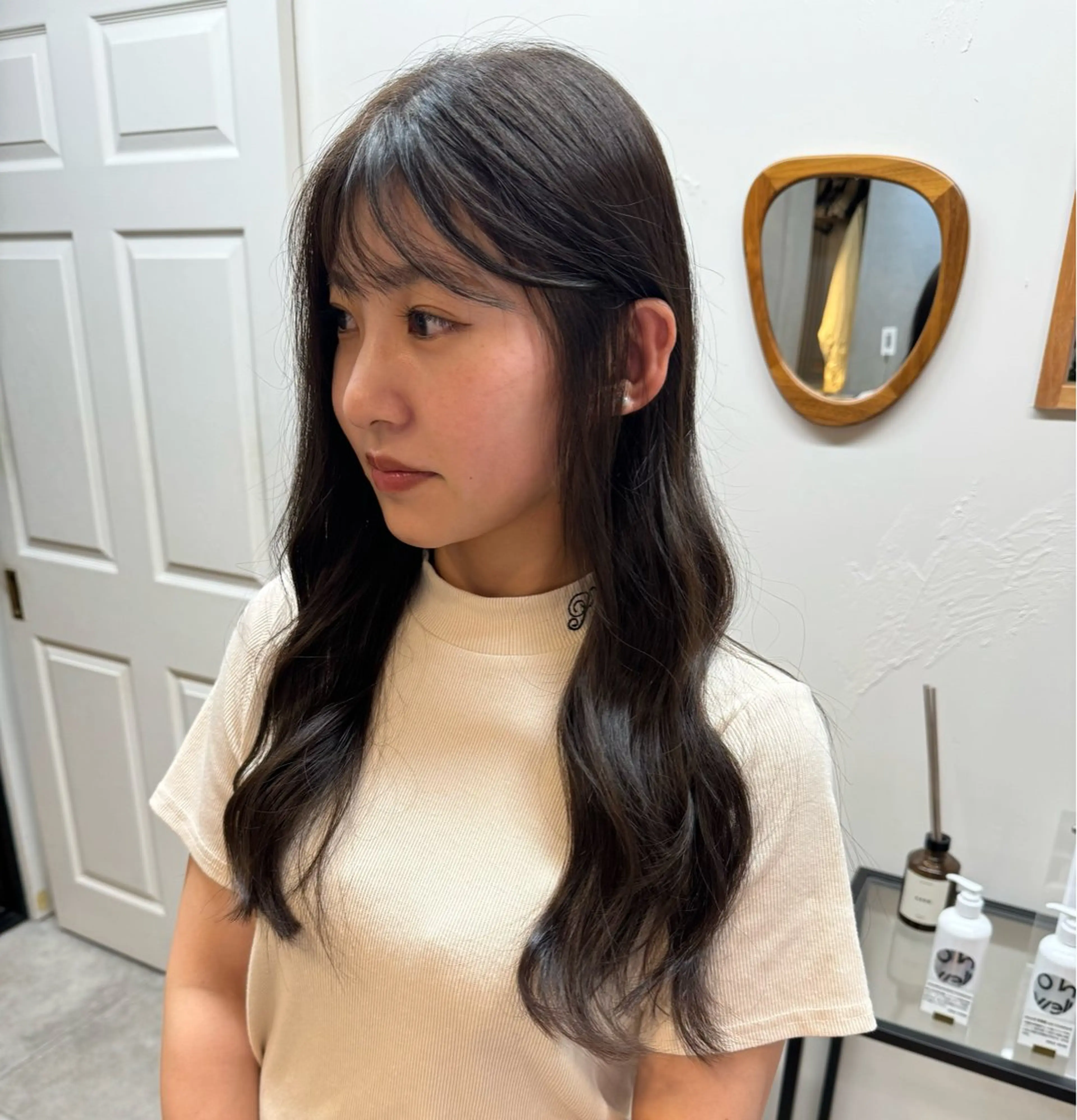 ロング カラー カット ヘアカラー パーマ/髪質改善 暖色カラー🍇akoのヘアスタイル