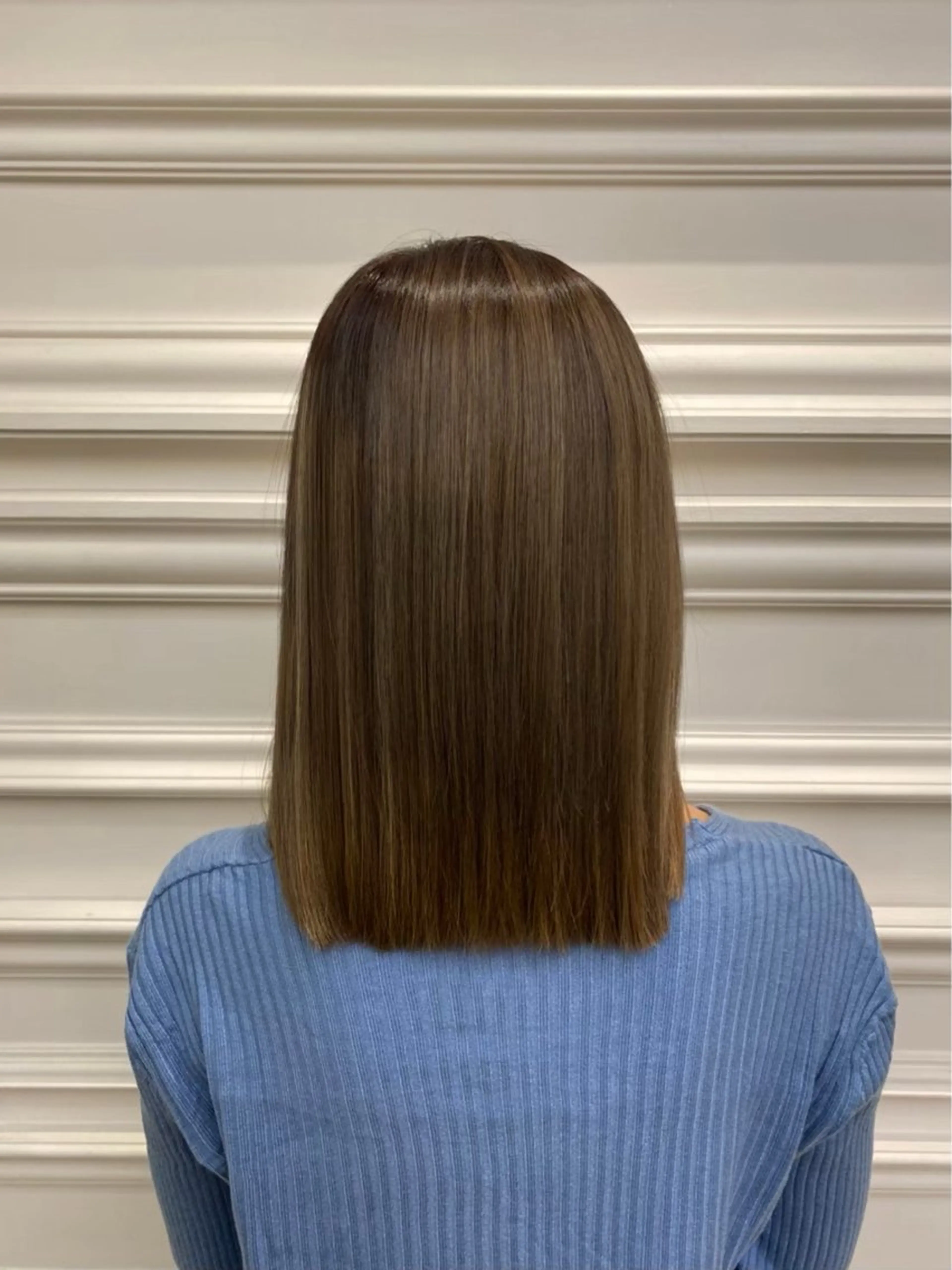 カラー 西川 梨々香のヘアスタイル