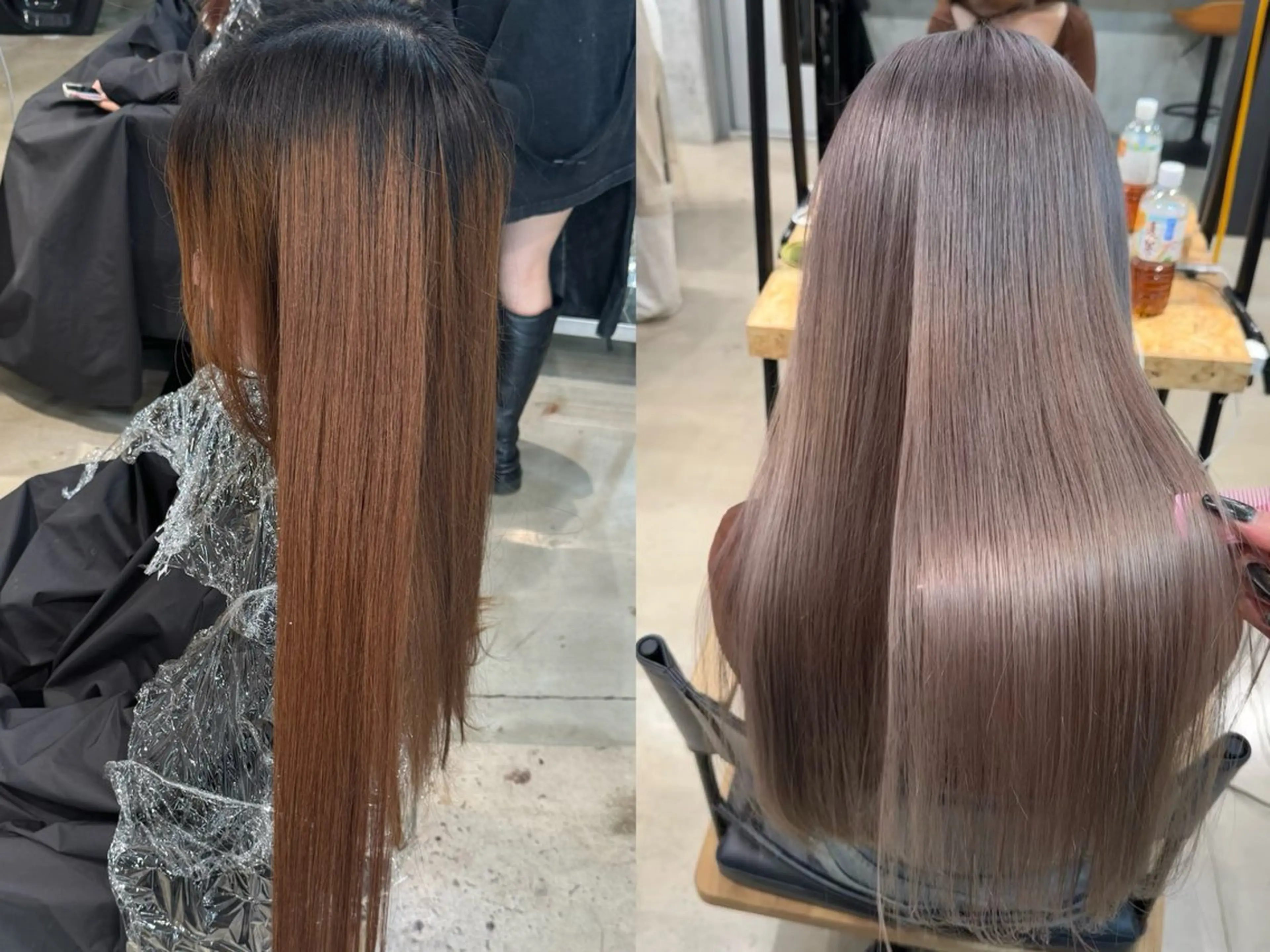 ロング カラー ブリーチ 女性目線で似合う色を ご提案男女問わず人気のヘアスタイル