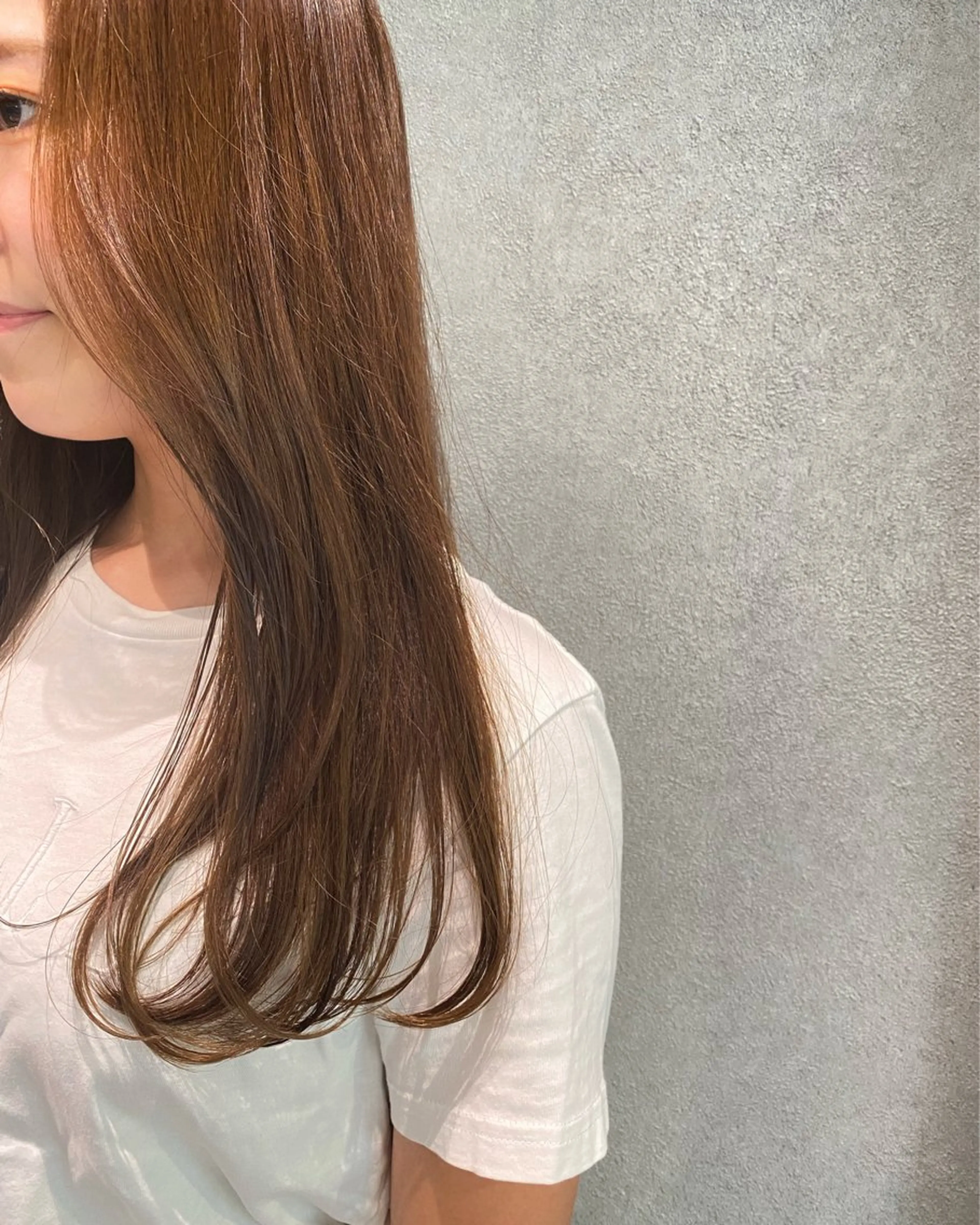 カラー ベージュカラー Chouette .ayakaのヘアスタイル
