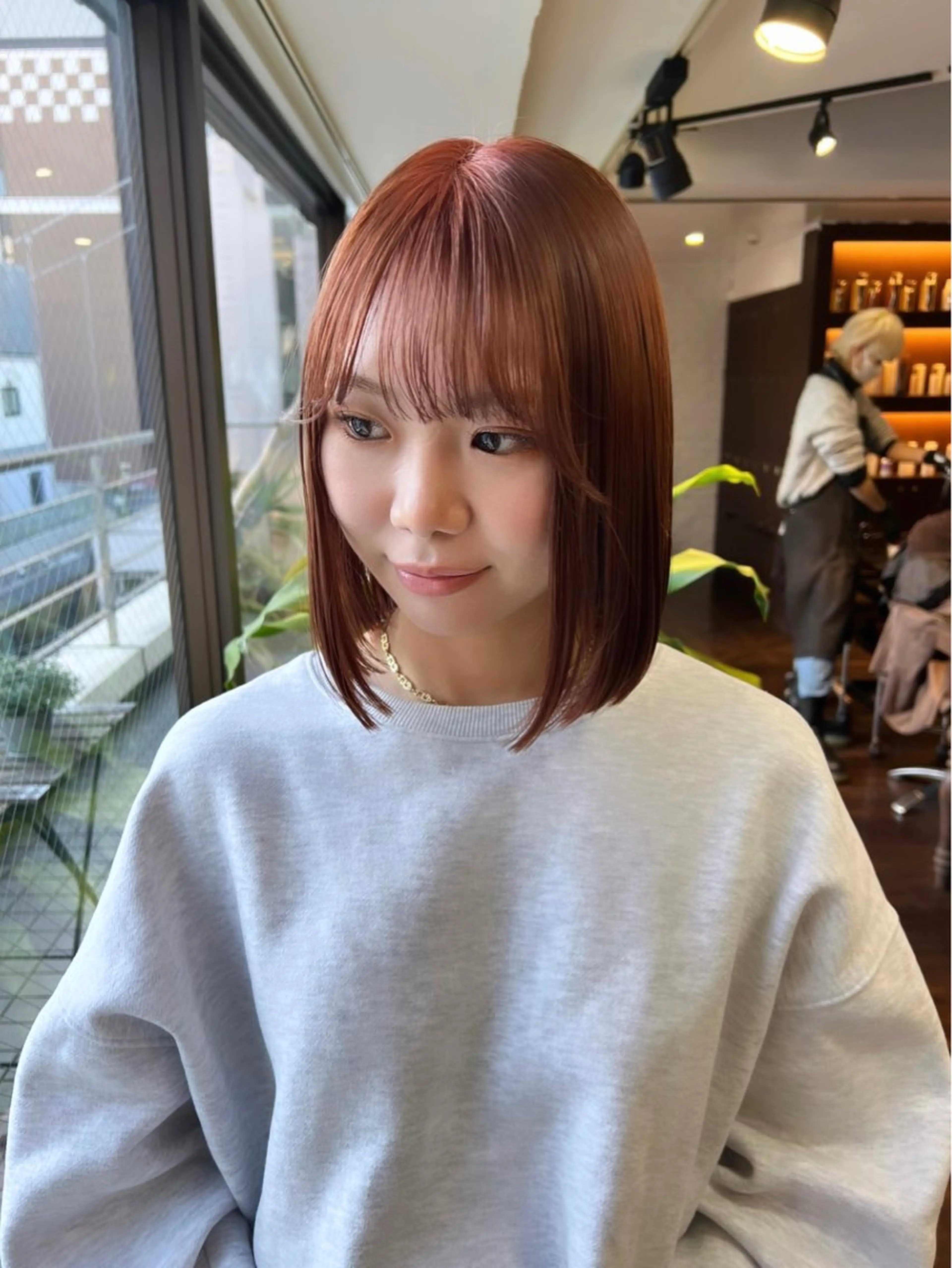 ショート カラー ブリーチ ケアブリーチ 透明感カラー デザインカラー ダブルカラー nendo_hair所属・ハイトーン/ブリーチ レイヤーsonokaのヘアスタイル