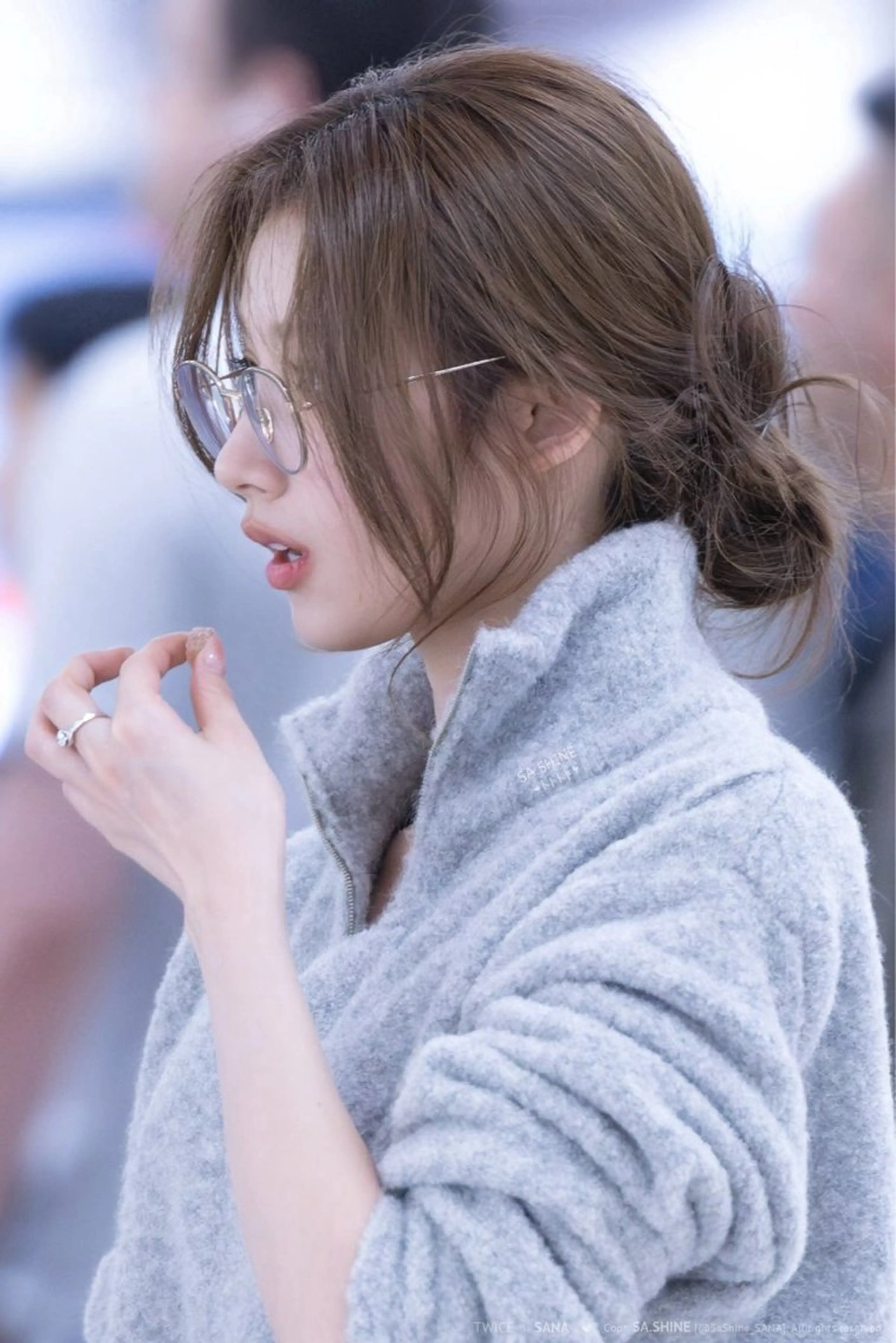 セミロング レイヤーカット ヘアカラー トリートメント Lomalia Yuuka/42🩵のヘアスタイル