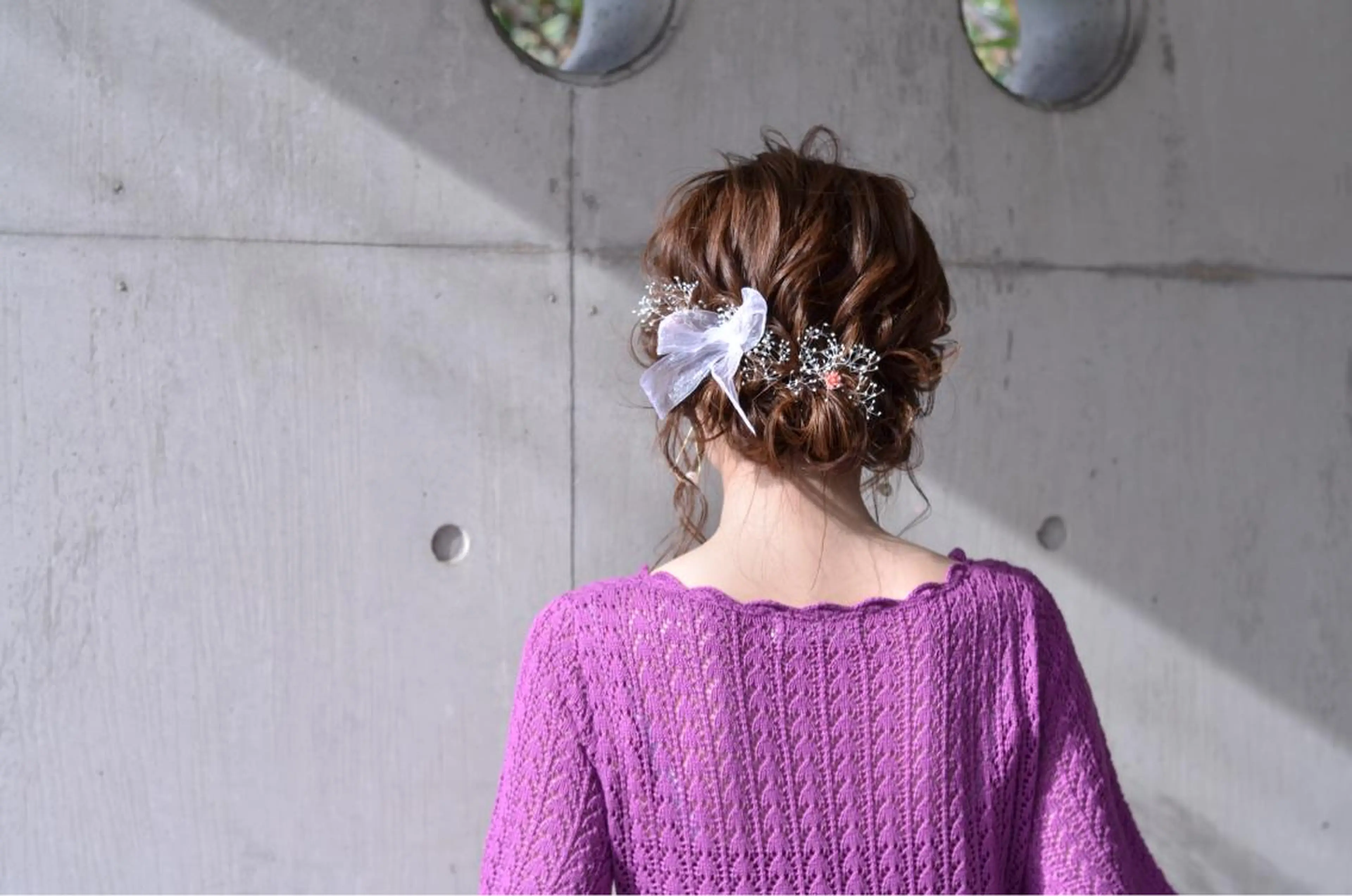 ミディアム カラー ヘアアレンジ autre所属・大久保 ひでなりのヘアスタイル