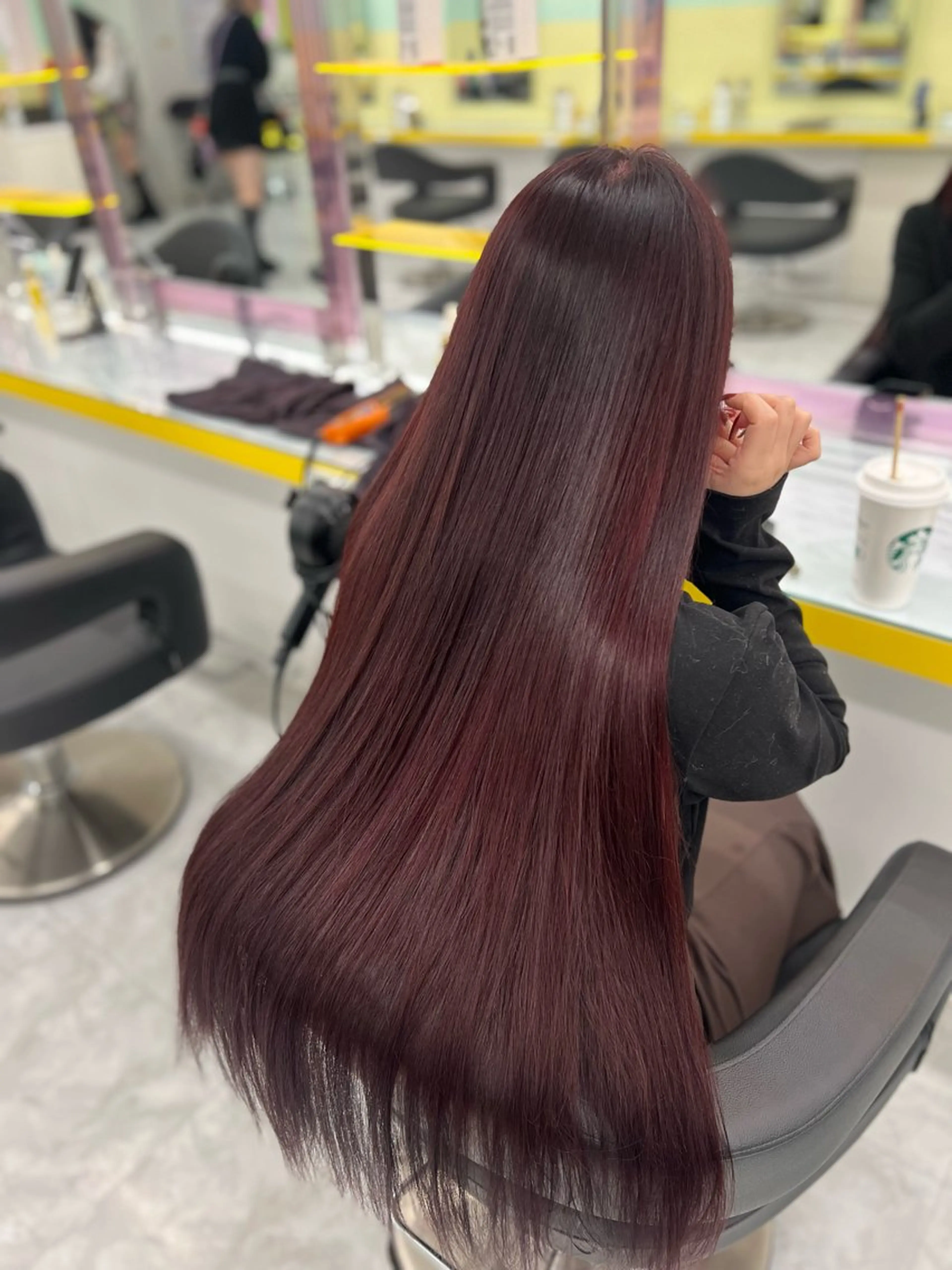 ロング パーマモデル募集💖 まなみのヘアスタイル