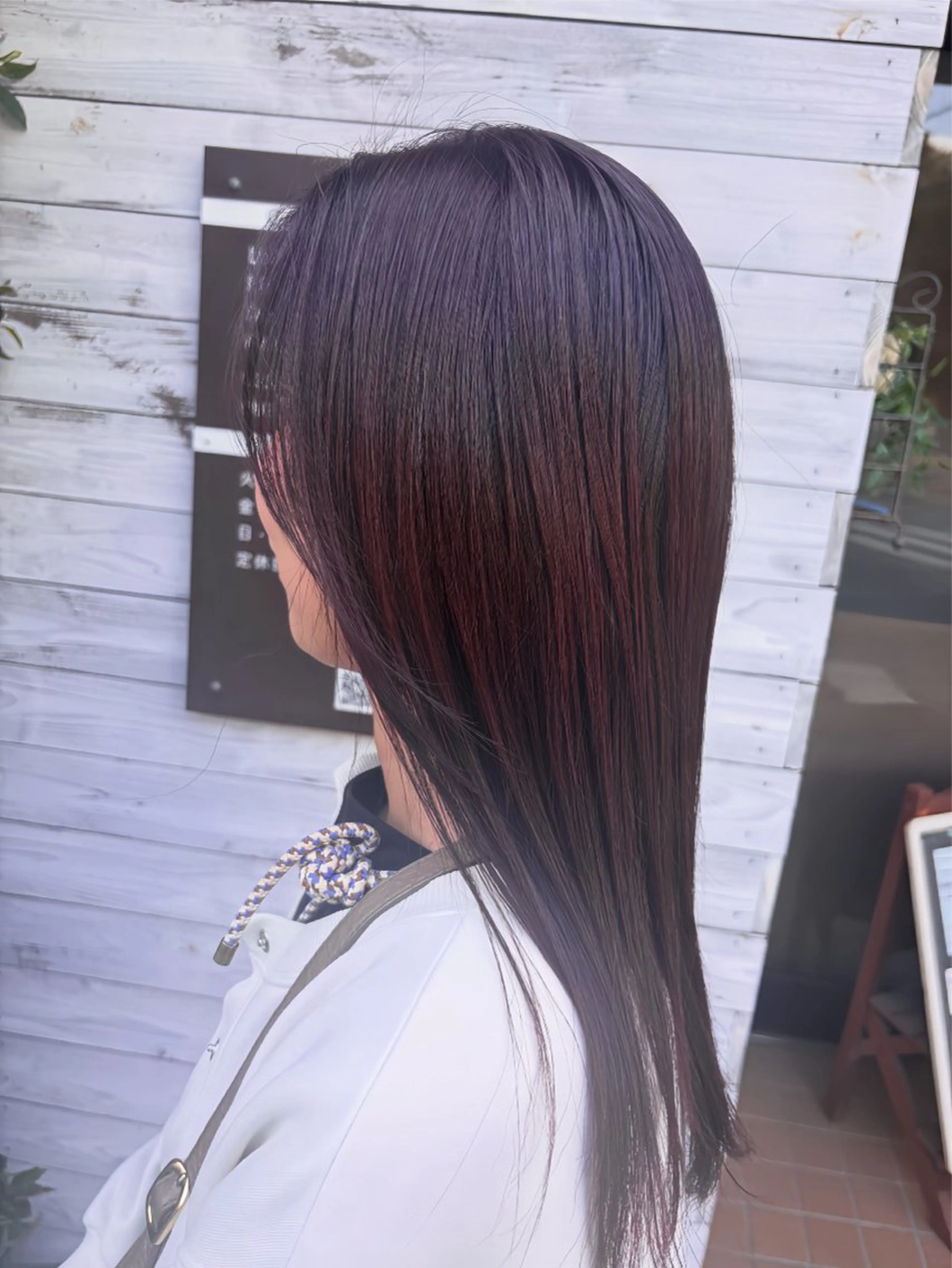 ロング カット ヘアカラー トリートメント Story マリエのヘアスタイル