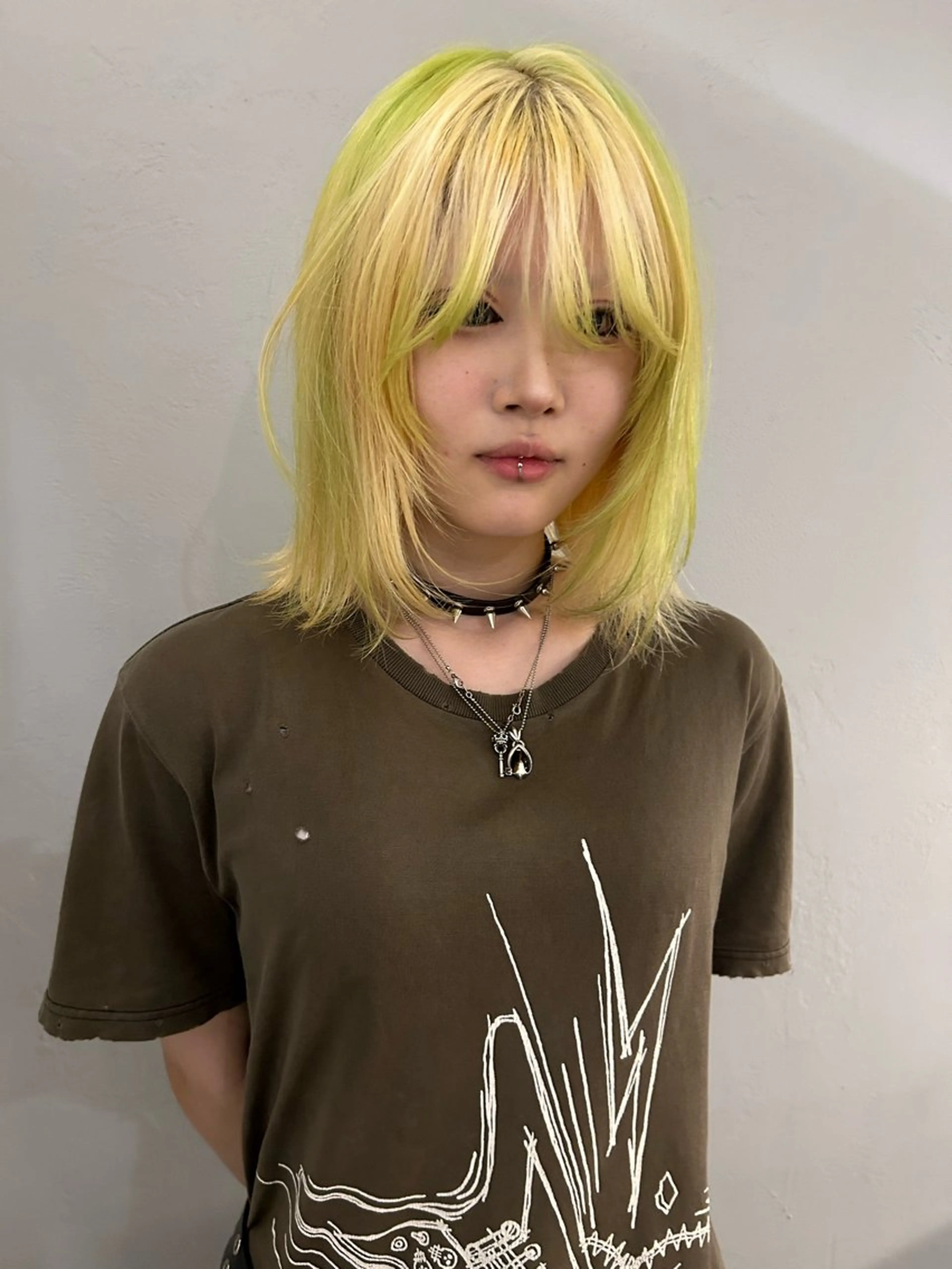 セミロング カラー ヘアカラー トリートメント ケアパーマ/ブリーチ daisukeのヘアスタイル