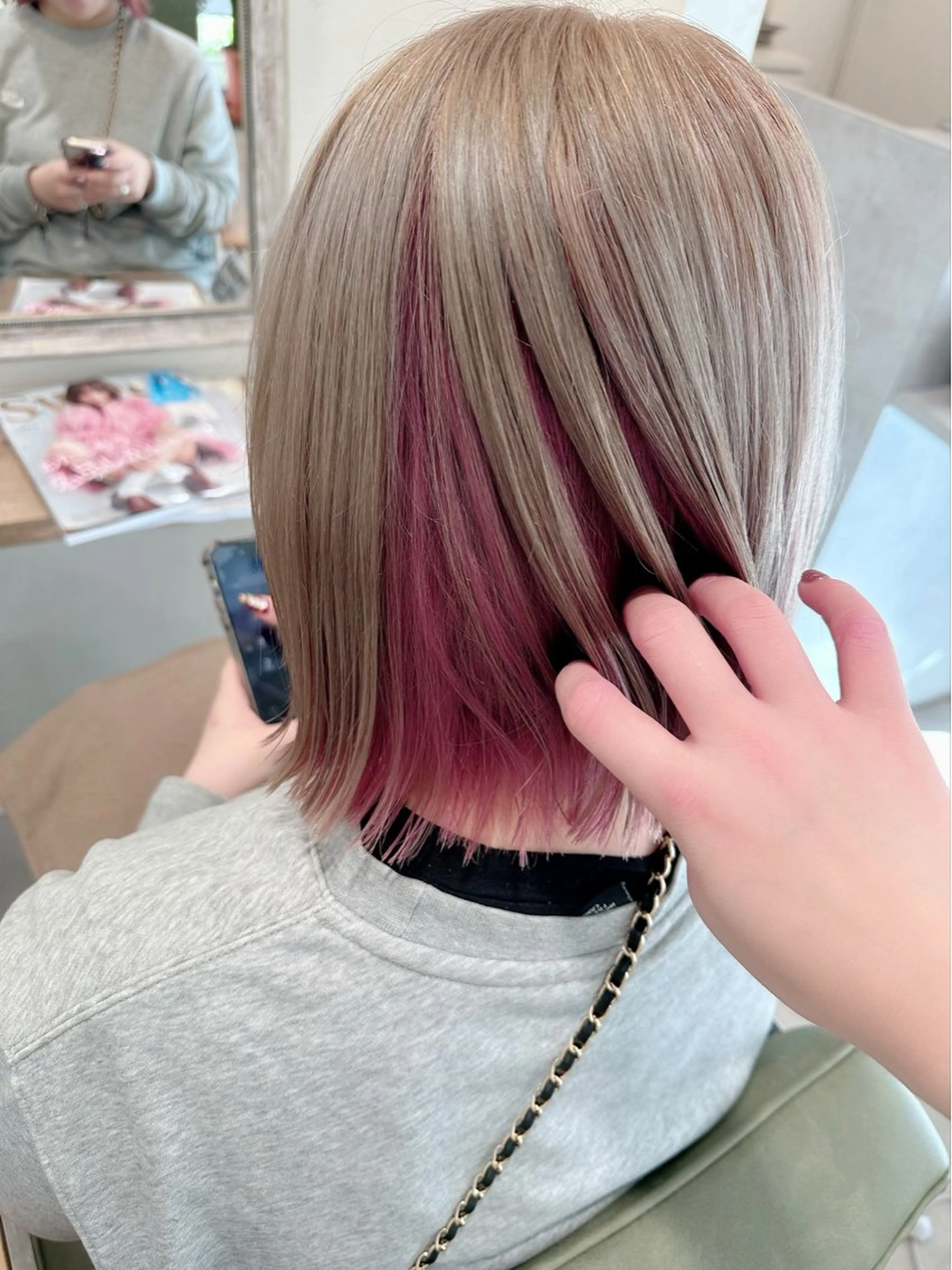 ショート desirbeaux 板垣鈴香のヘアスタイル