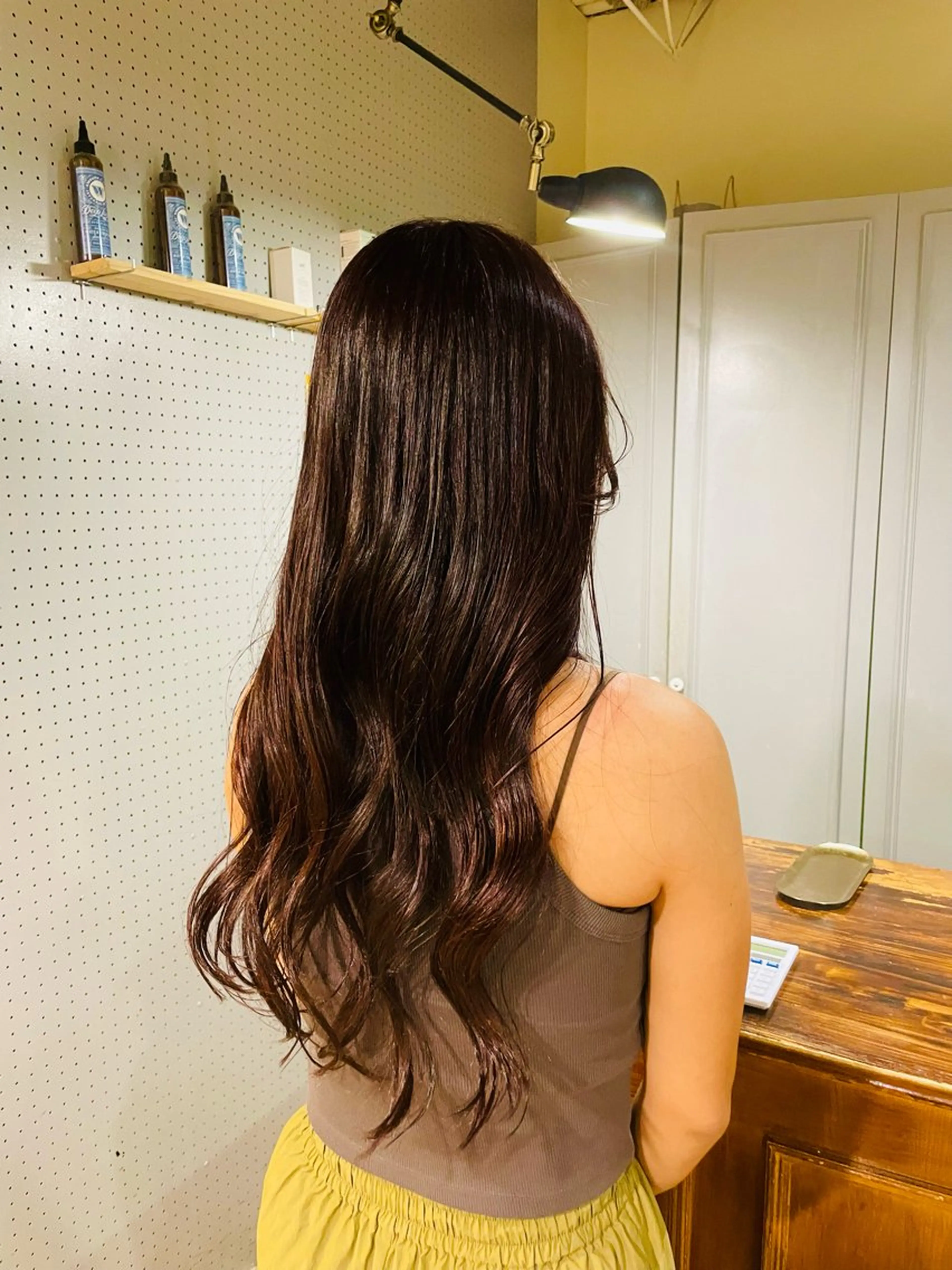 ロング カラー ヘアカラー トリートメント 🤩噂のMr.髪ポジ ティブ®️yu🤩のヘアスタイル