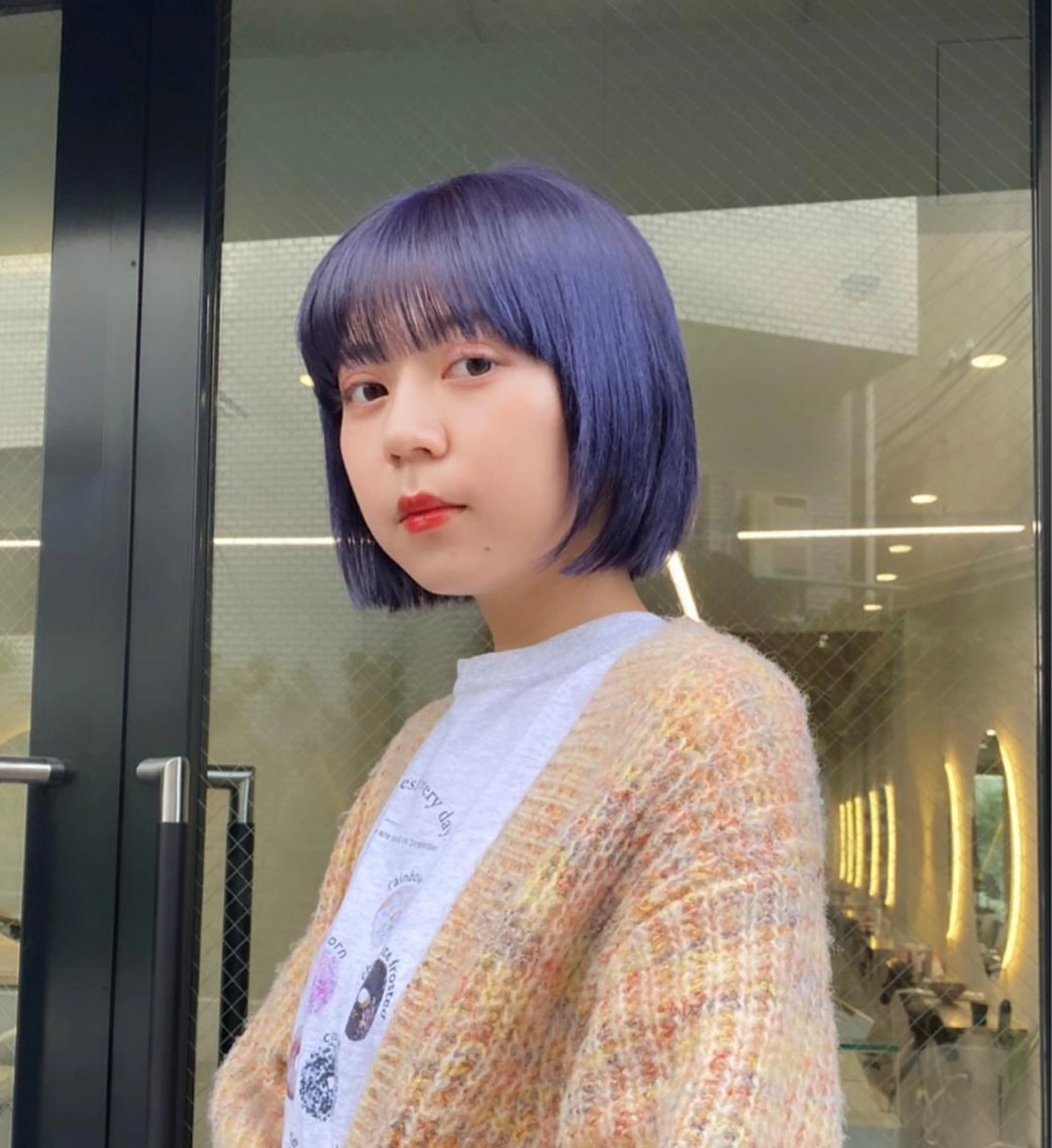 ミディアム カラー ✨Riria✨ ブリーチなしカラーのヘアスタイル