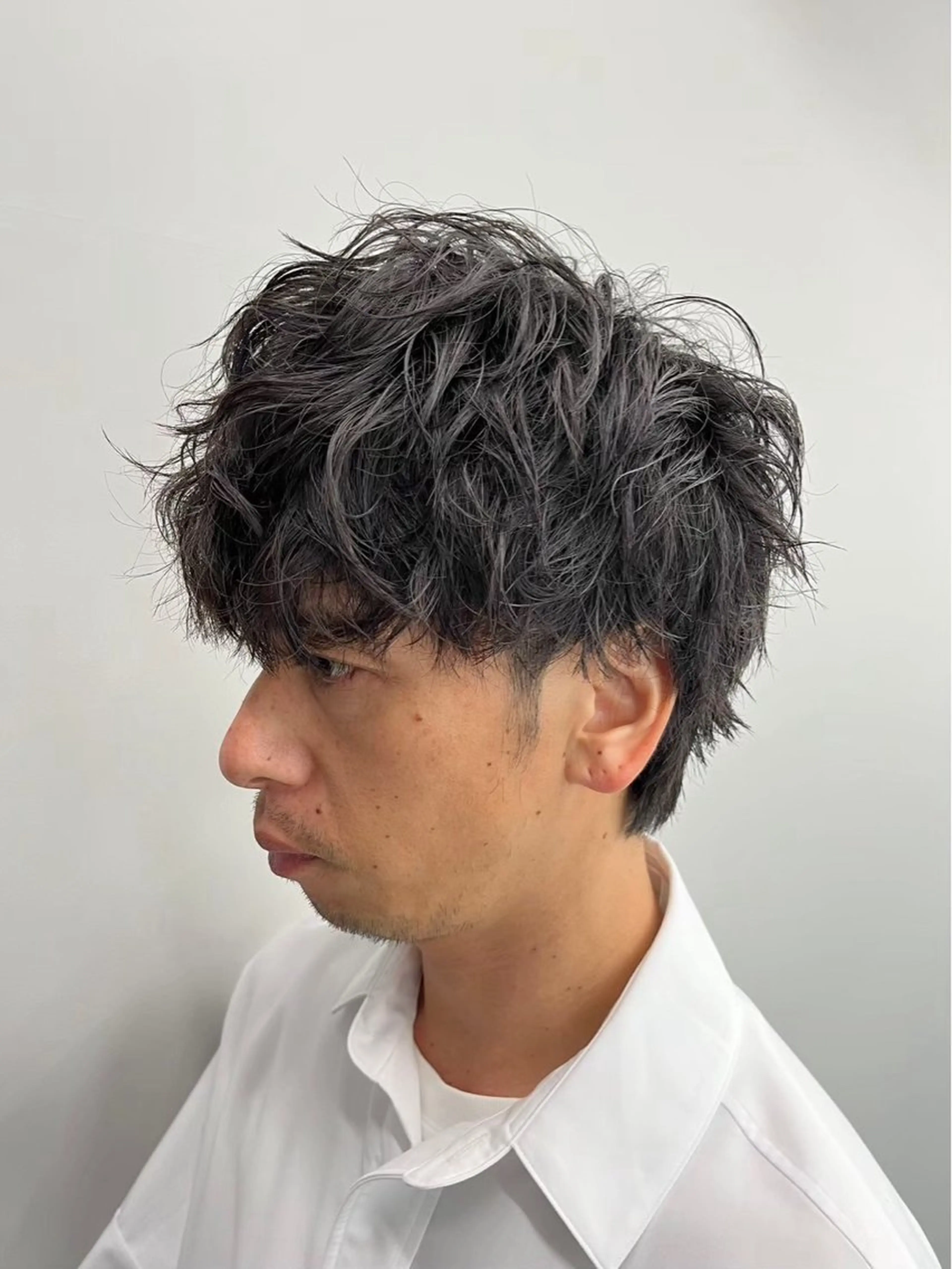 ショート パーマ メンズ マッシュ メンズパーマ 坂本 響/メンズパーマのヘアスタイル