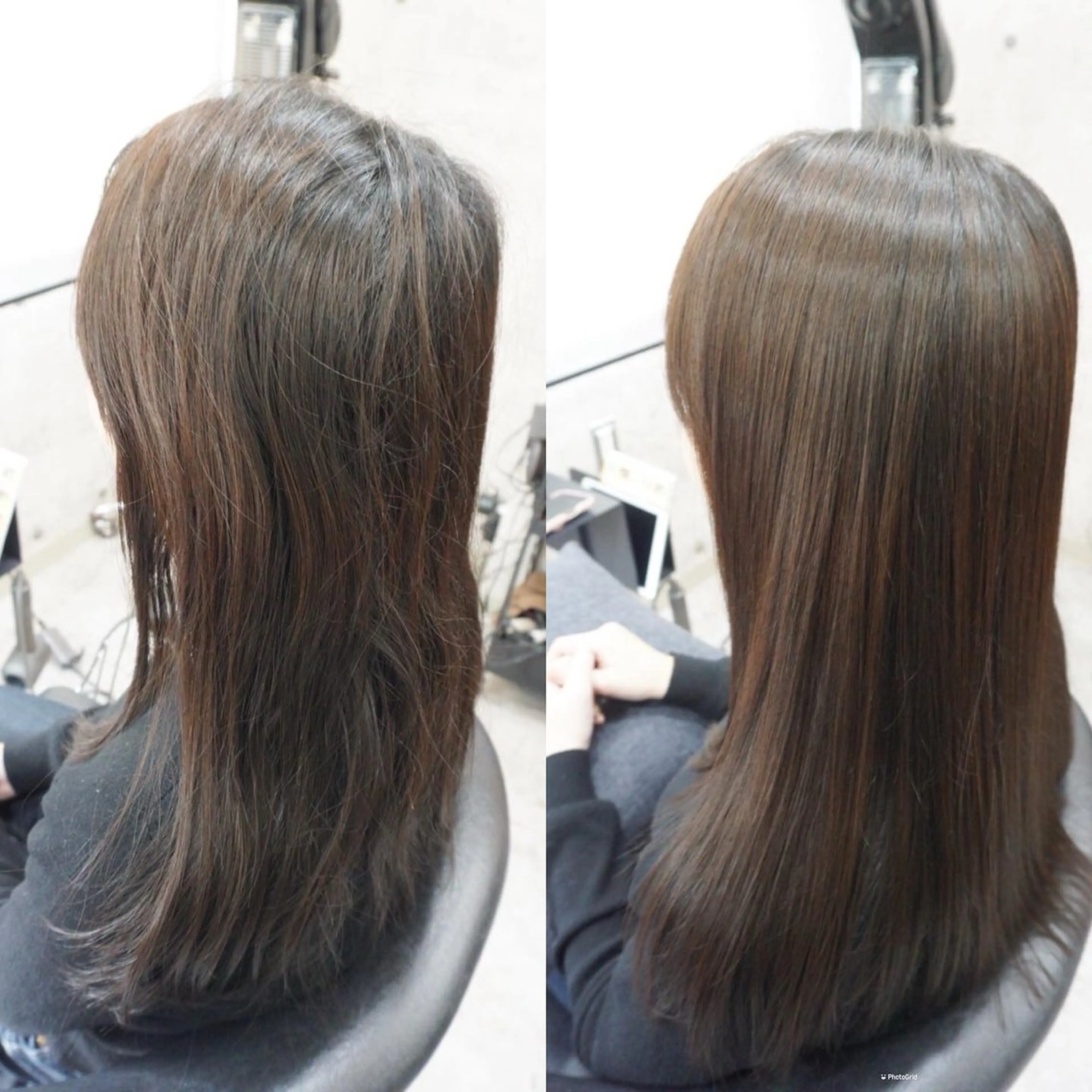 ロング 縮毛矯正 西畑 nishihataのヘアスタイル