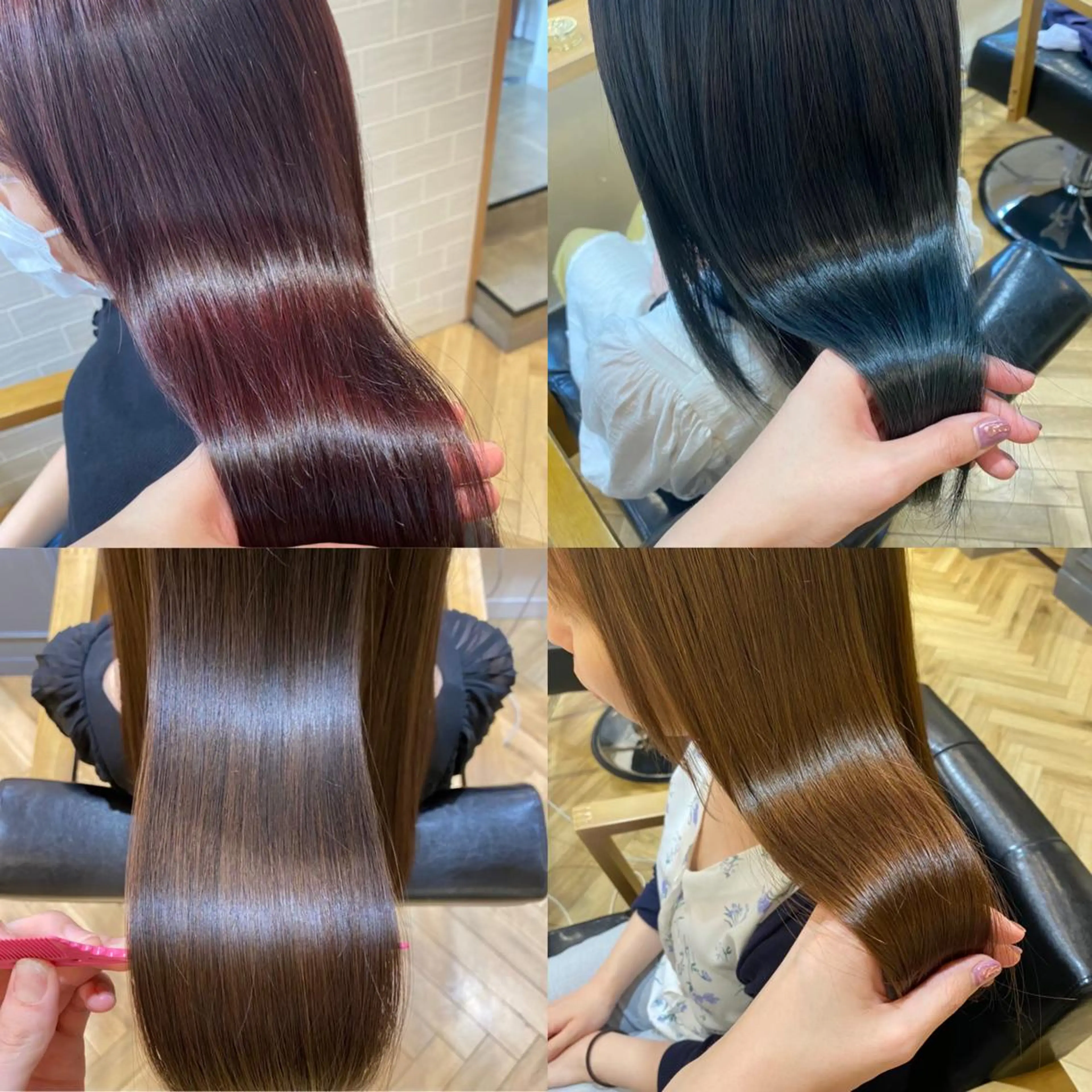 カラー ヘアカラー トリートメント 平原 ミレイのヘアスタイル