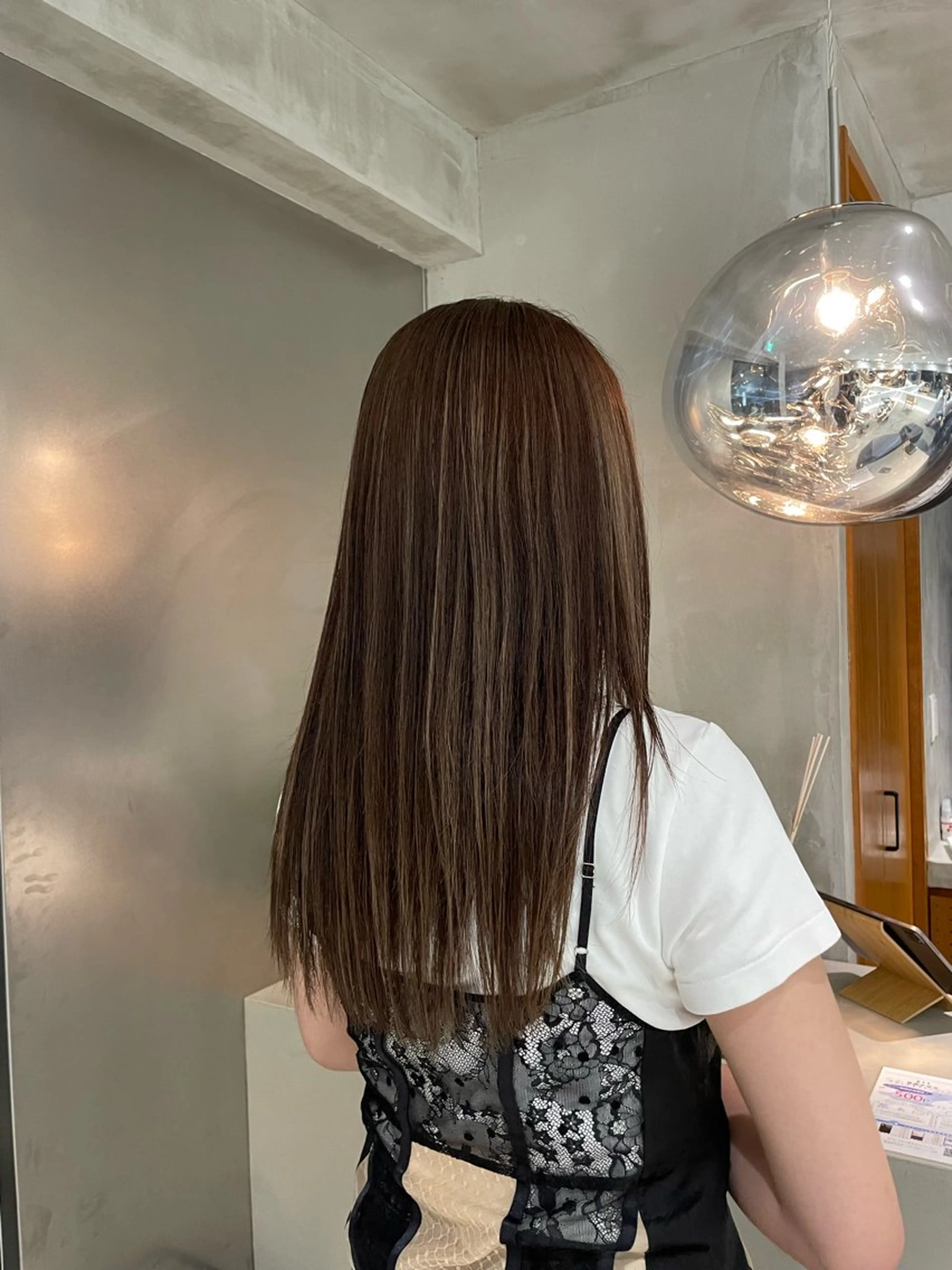 ロング カラー 頼金 愛海のヘアスタイル