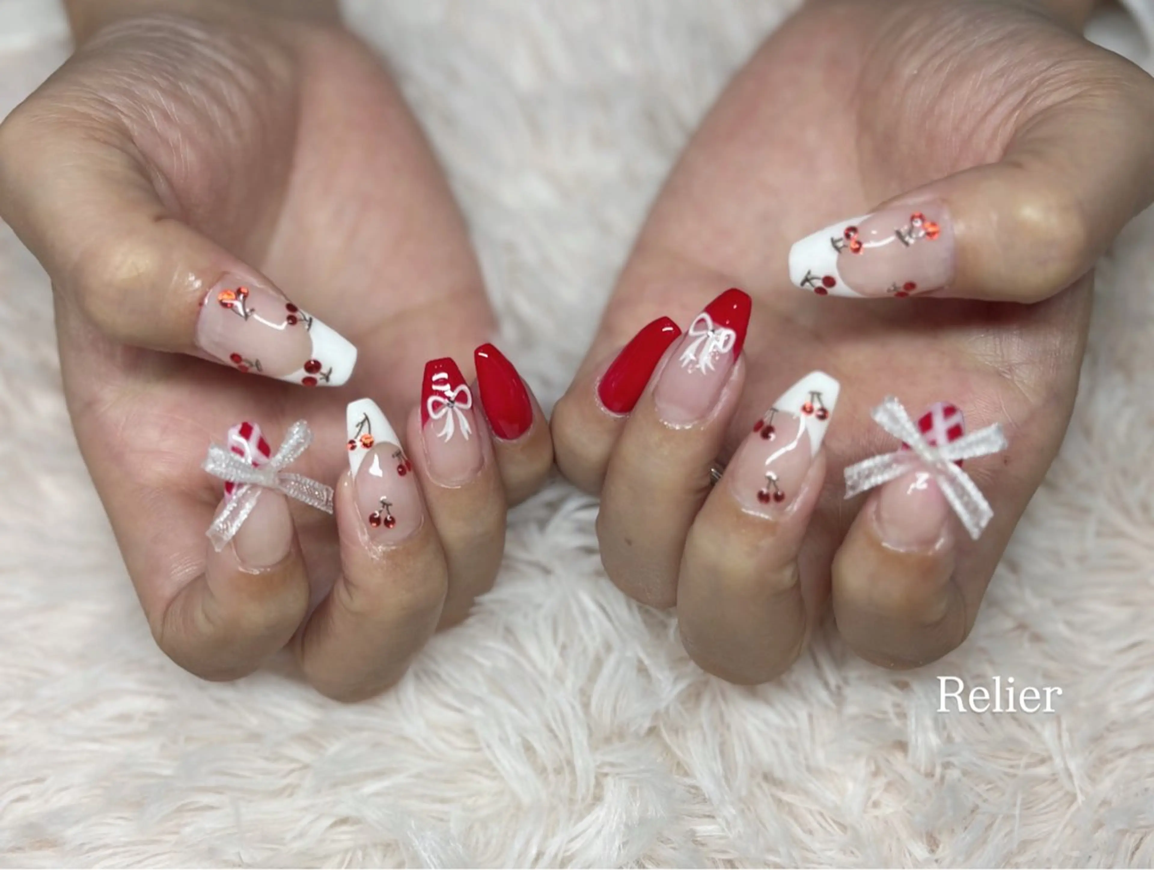 ネイル ハンドネイル Nail salon Relierのネイルデザイン
