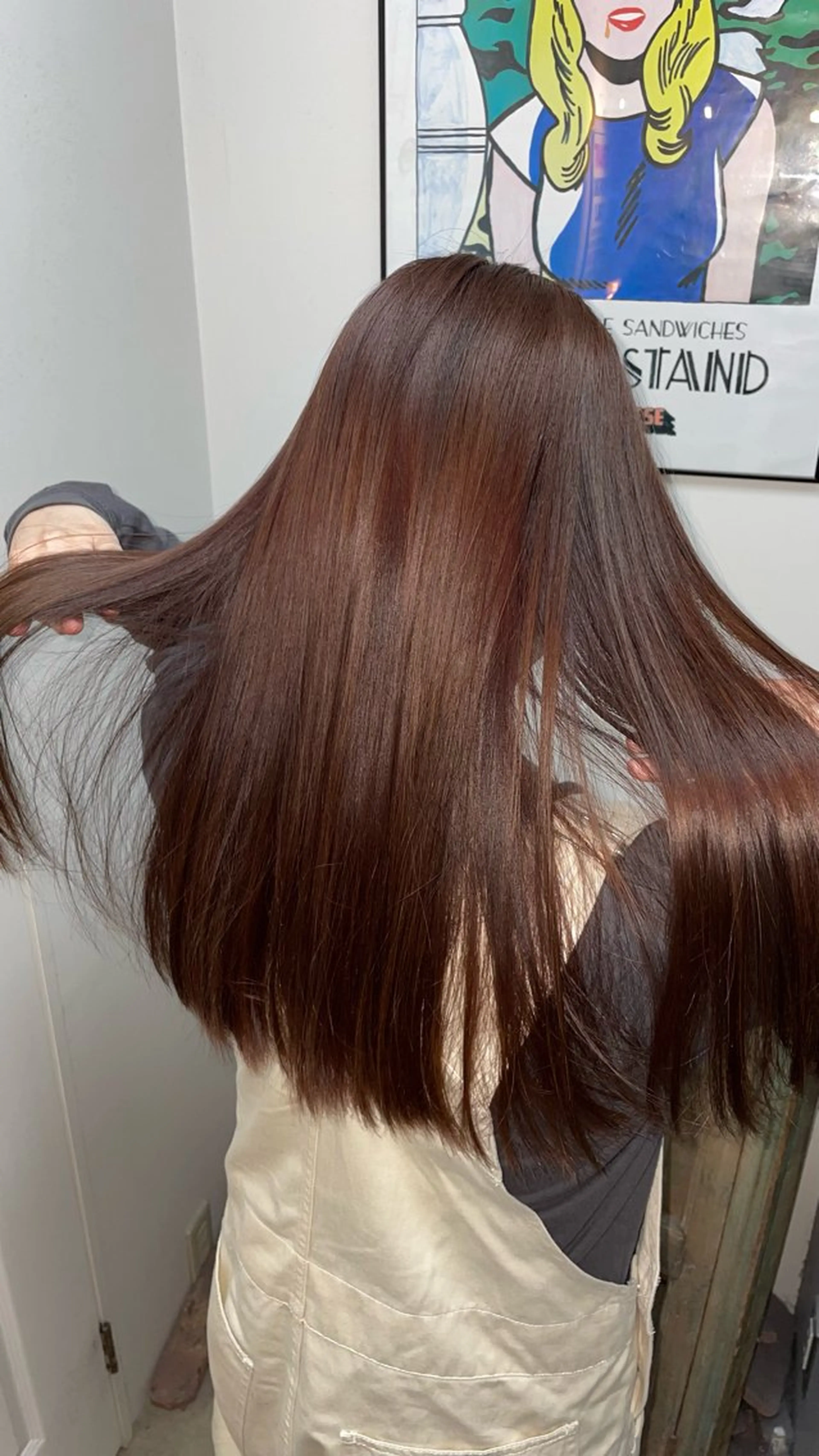 ロング カット ヘアカラー レイヤーカット🫧／ ブリーチ✨TOWAのヘアスタイル