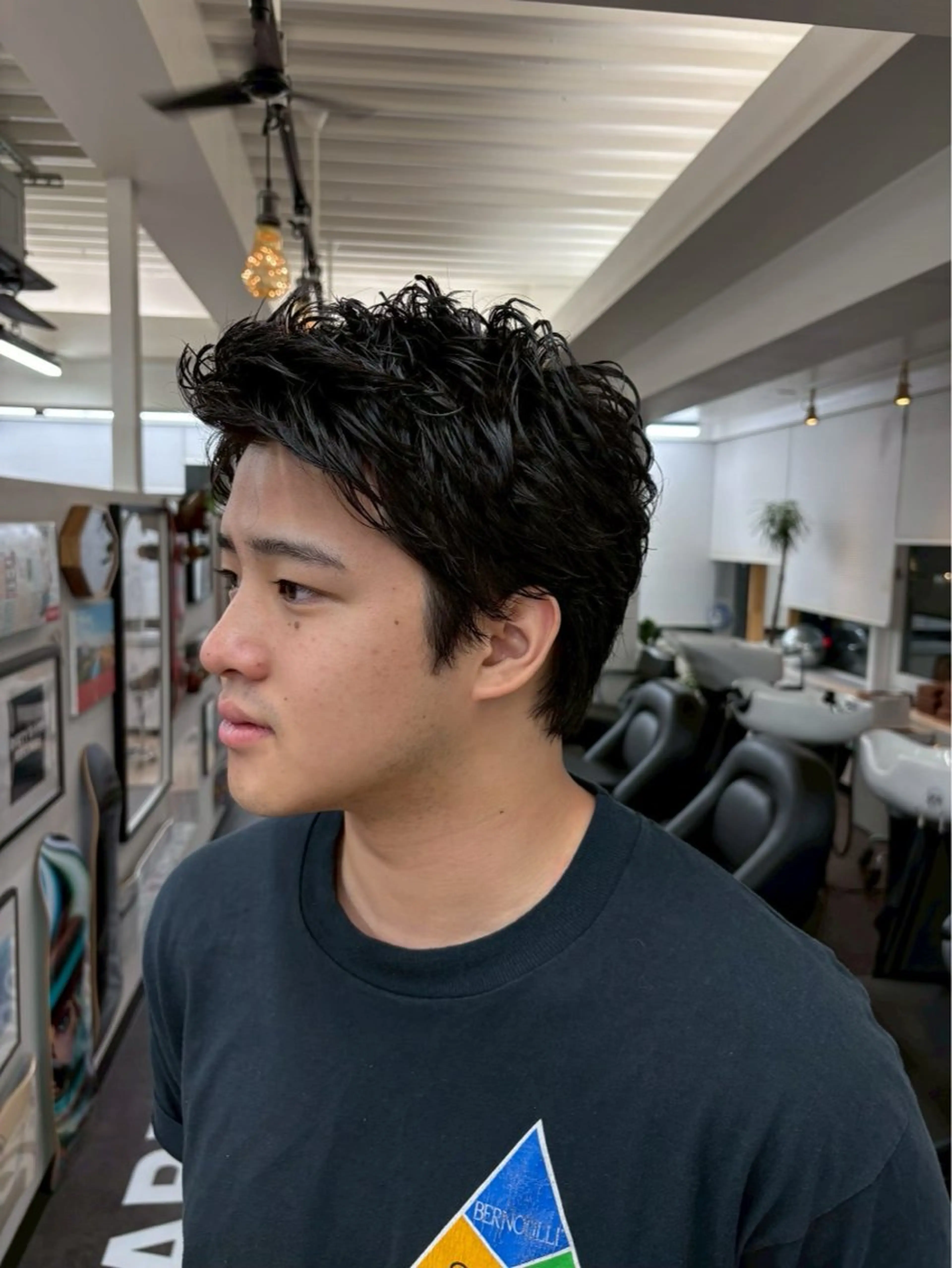ショート 韓国風ヘア マッシュヘア WAVEY ft.fifth MENS SALON横浜西口所属・わたる /カットモデル募集のヘアスタイル