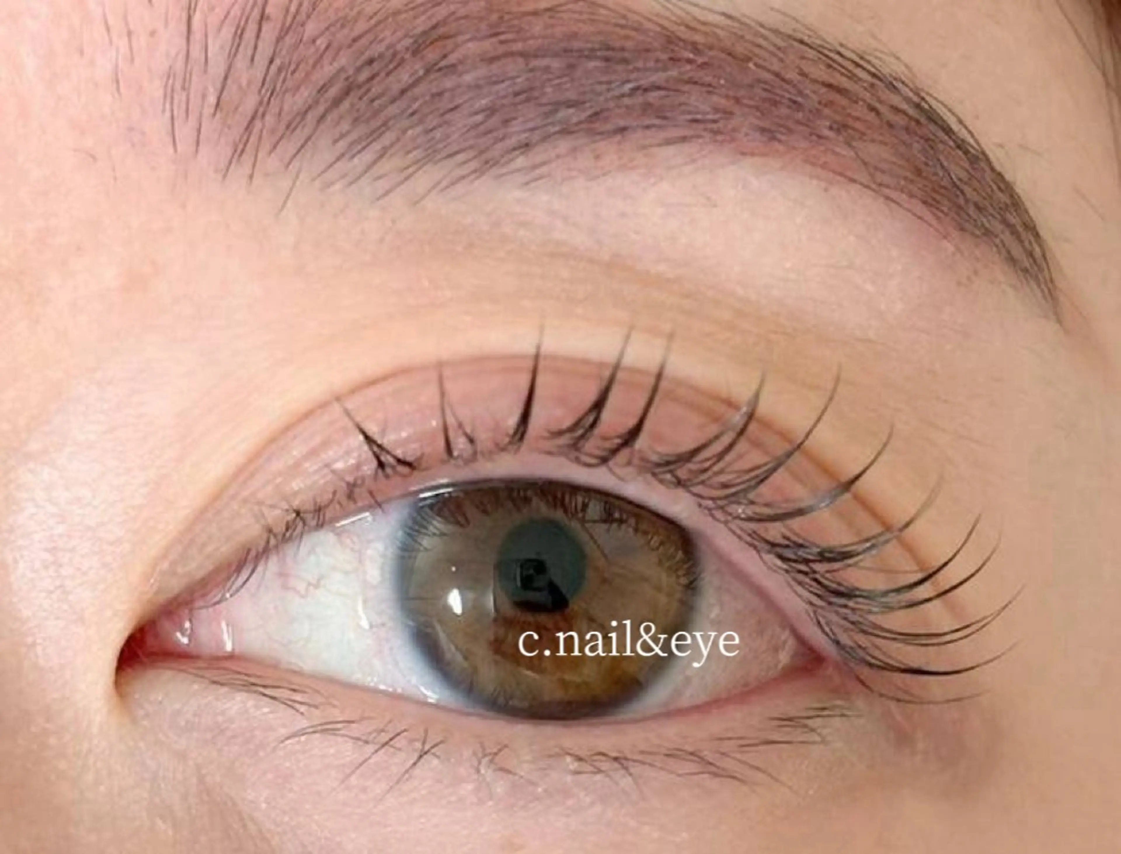 マツエク・マツパ バインドロック フラットラッシュ まつげパーマ C.Nail &Eye筑紫駅のネイルデザイン