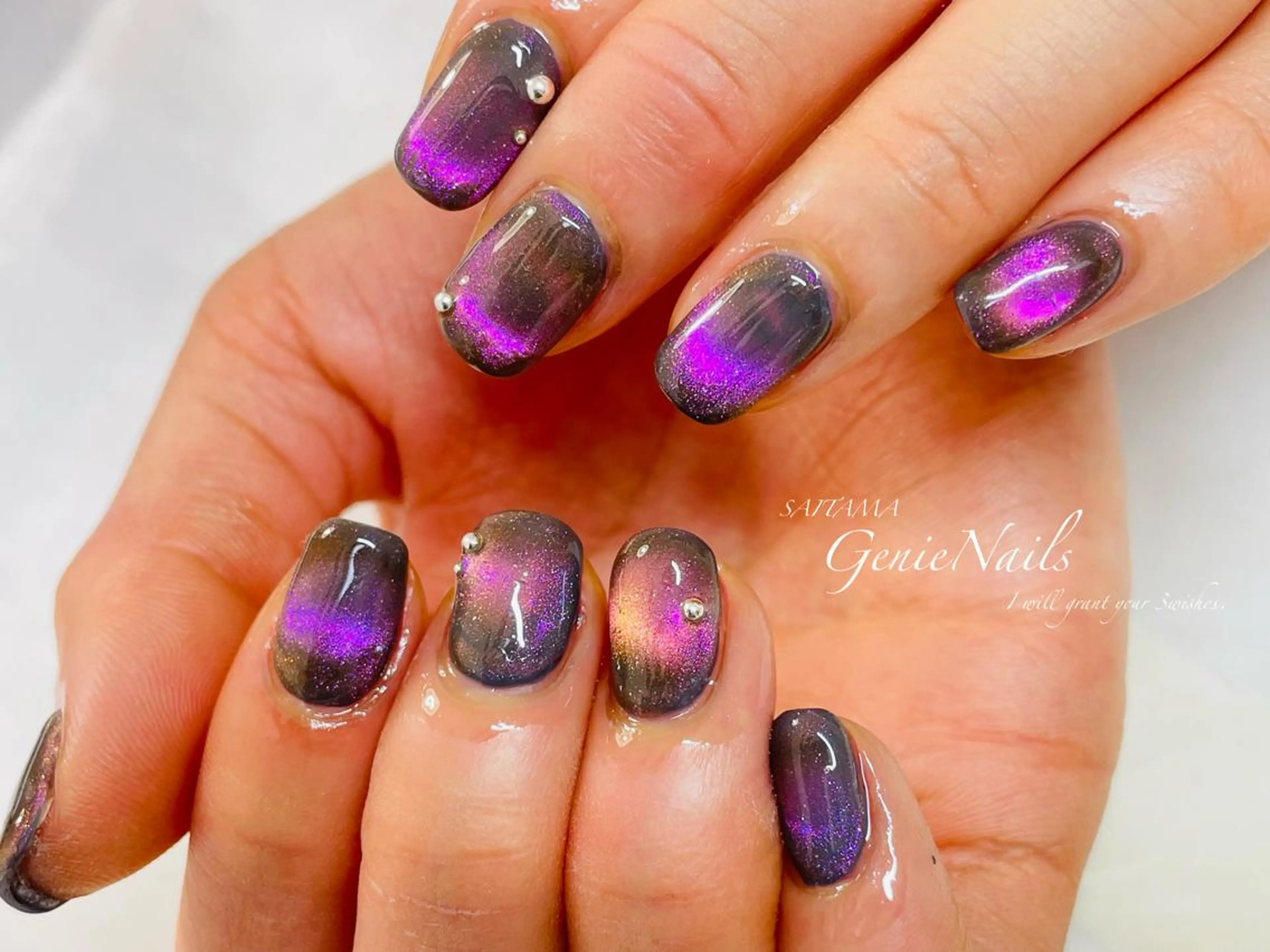 メンズ ネイル Genie Nailsのネイルデザイン