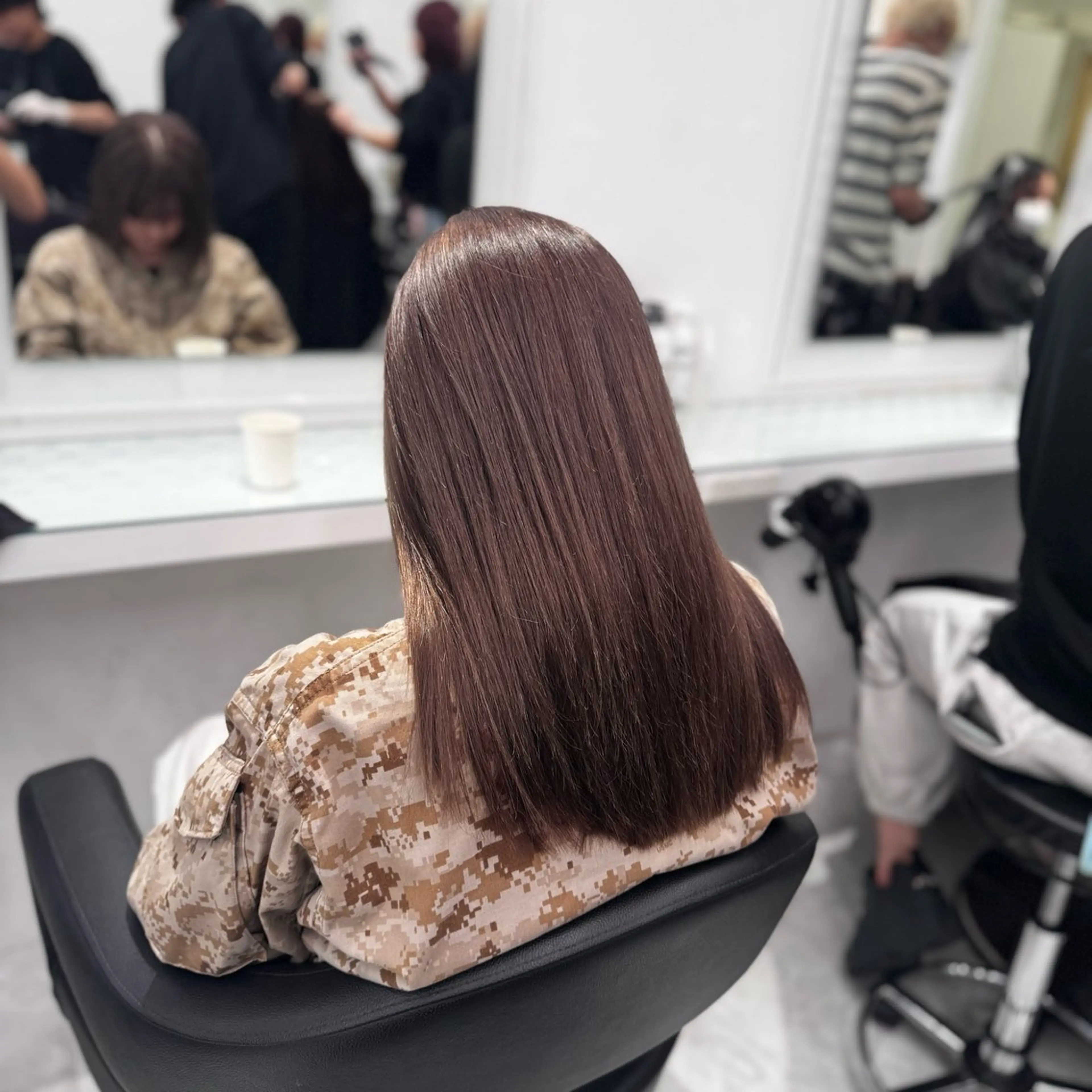 ロング カラー ヘアアレンジ カット ヘアカラー トリートメント ヘッドスパ ヘアセット ‎🤍モテ髪作ります 🤍ゆうと🤍のヘアスタイル
