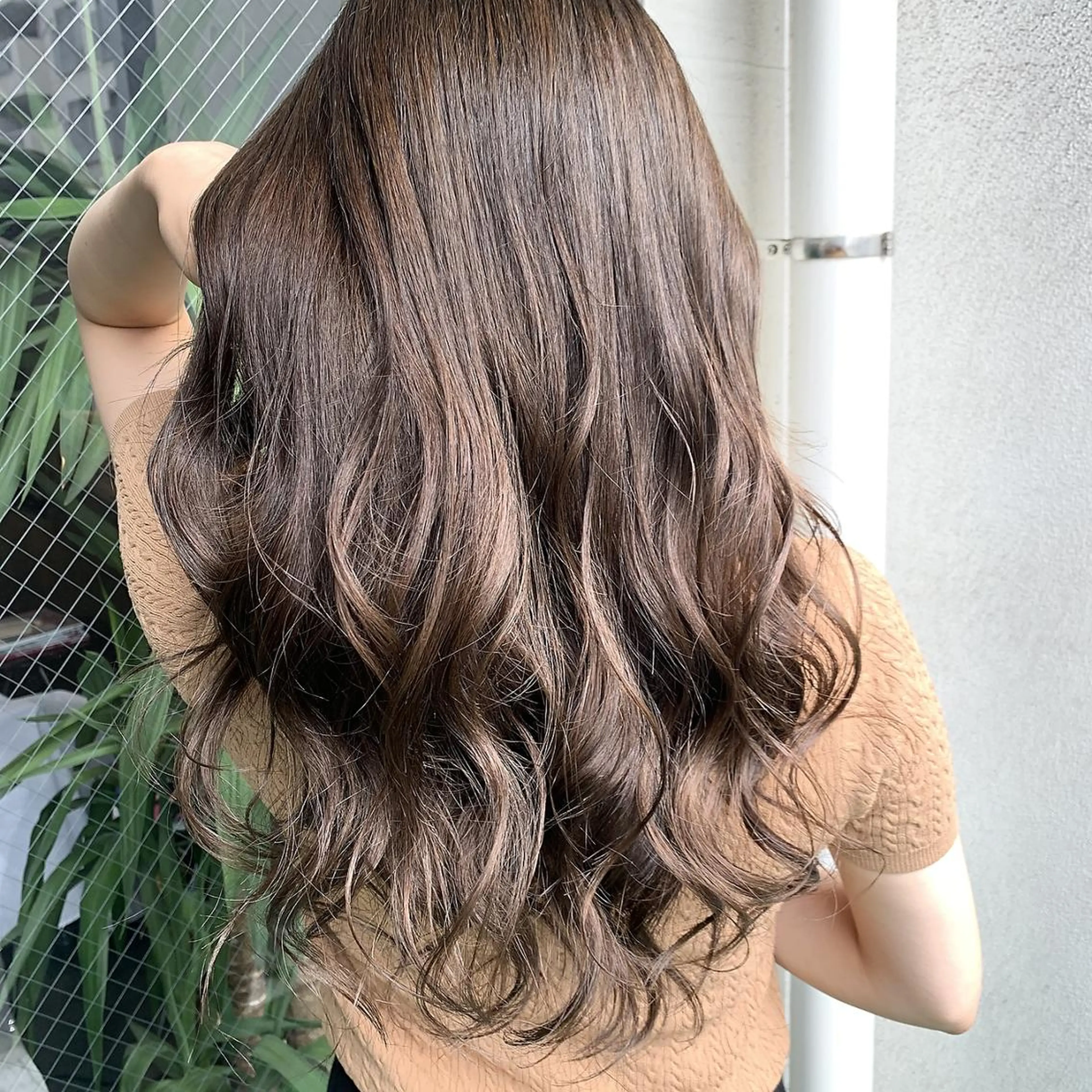 カラー ミディアム ベージュカラー ANGELICA 近鉄奈良店のヘアスタイル