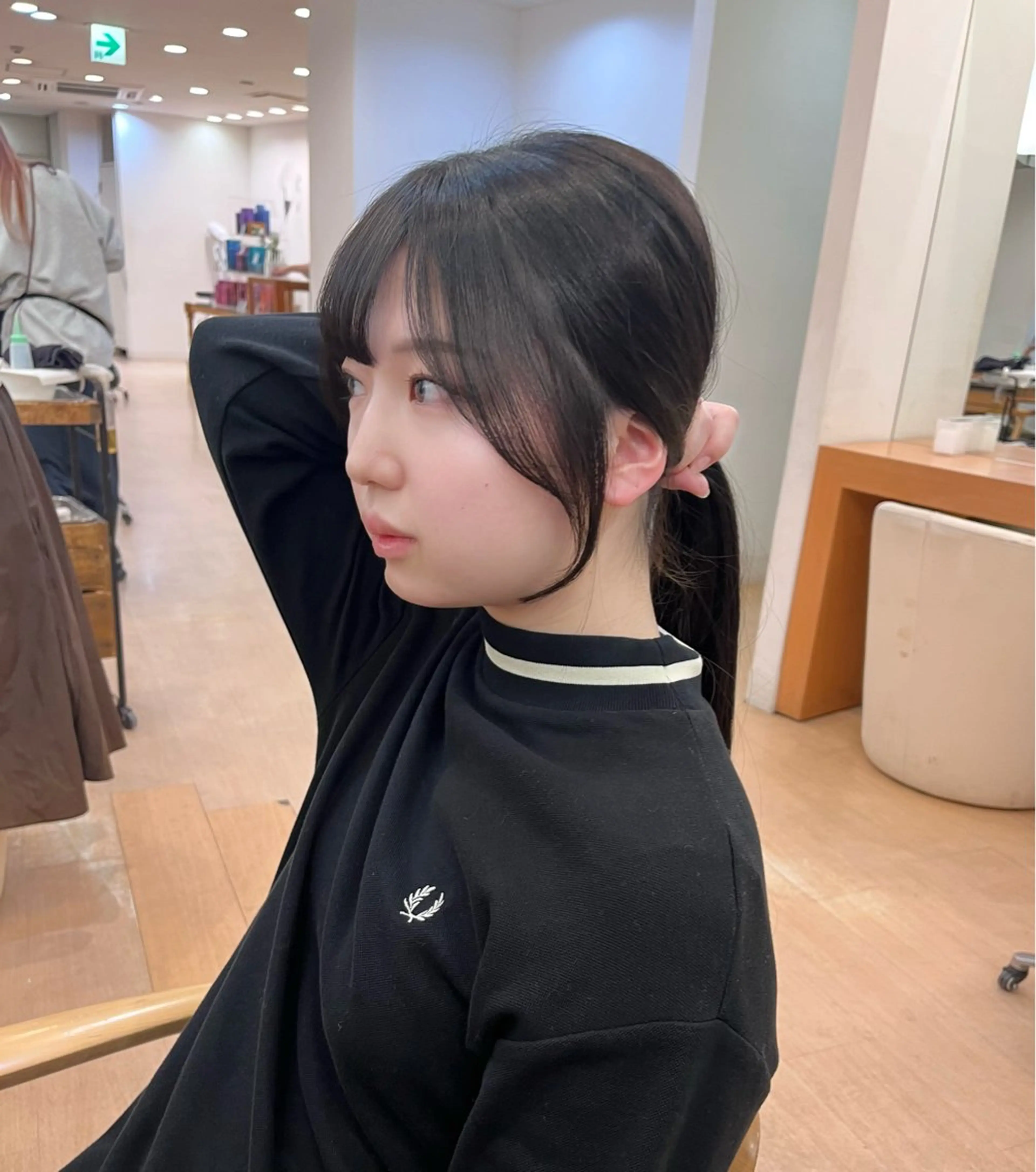 ロング くびれヘア 顔周りカット 韓国風ヘア レイヤーカット 似合わせカット カット トリートメント LUNA🌙韓国ヘア 🌙レイヤーカットのヘアスタイル