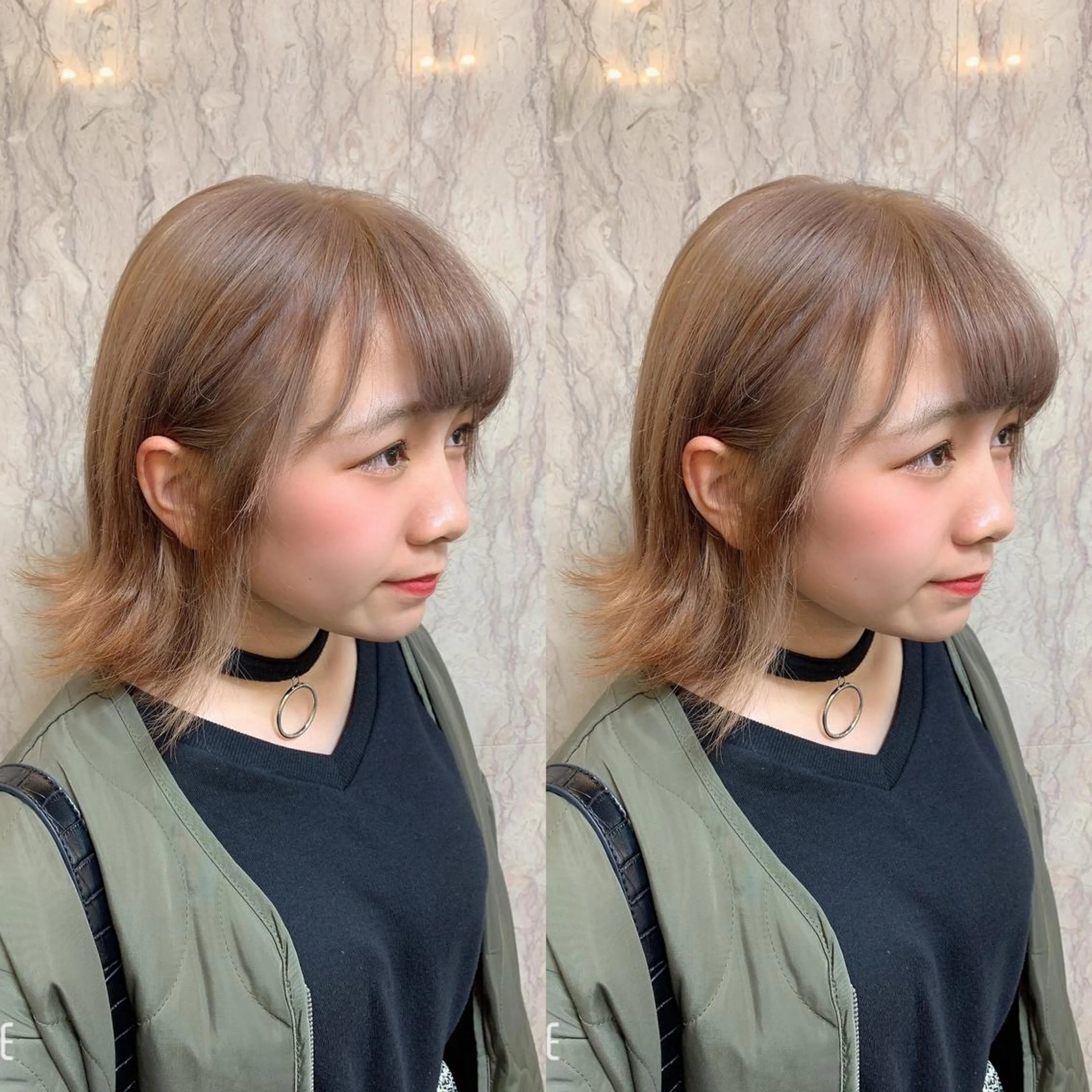 ミディアム カラー ベージュカラー ブリーチ ハイトーンカラー ハイトーンベージュ ヘアカラー 似合わせ/ブリーチ カラー.岡田友仁のヘアスタイル