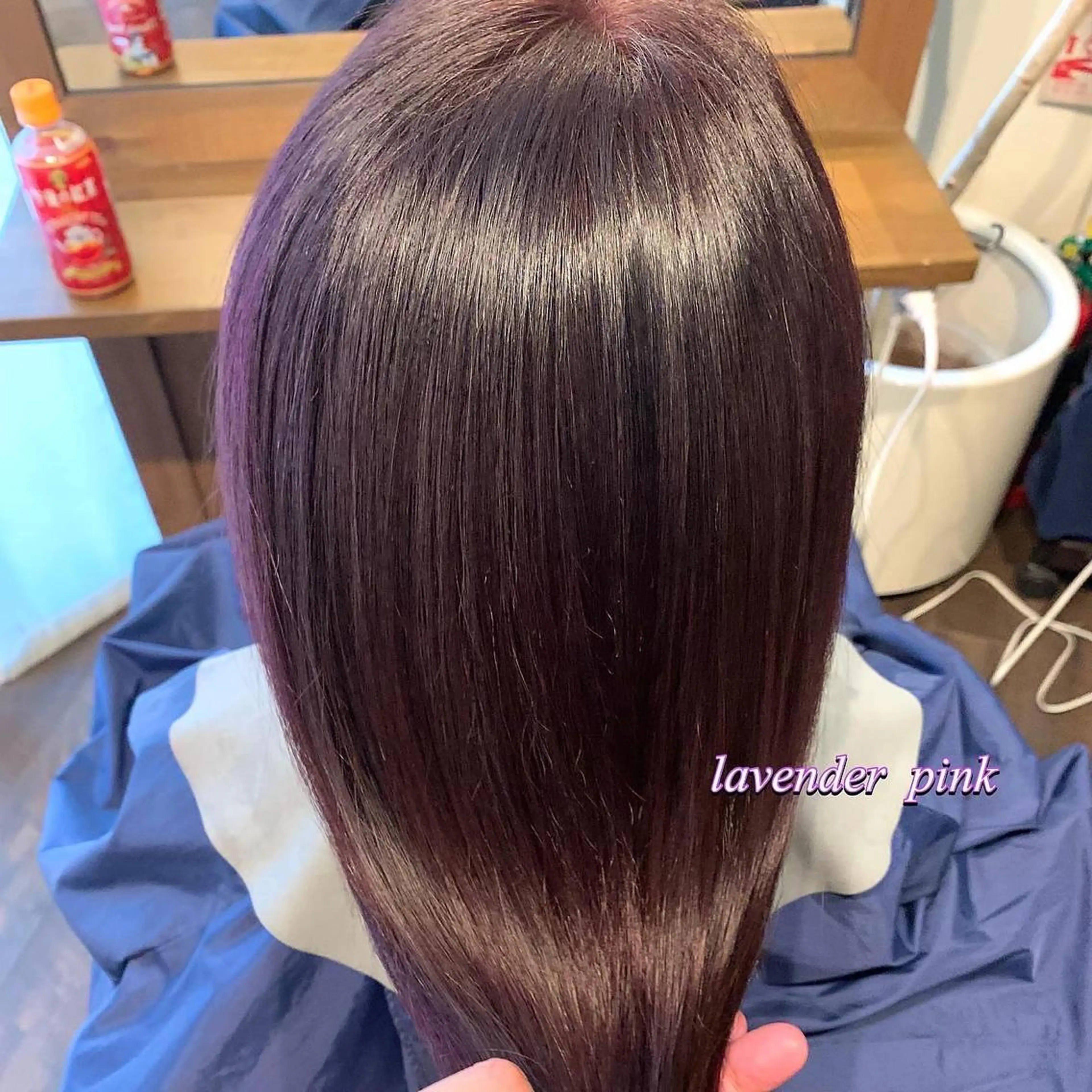ロング カラー ブリーチ ブリーチなしカラー LUCIA所属・透明感カラー/ブリー チ無し/瀧田恭平のヘアスタイル