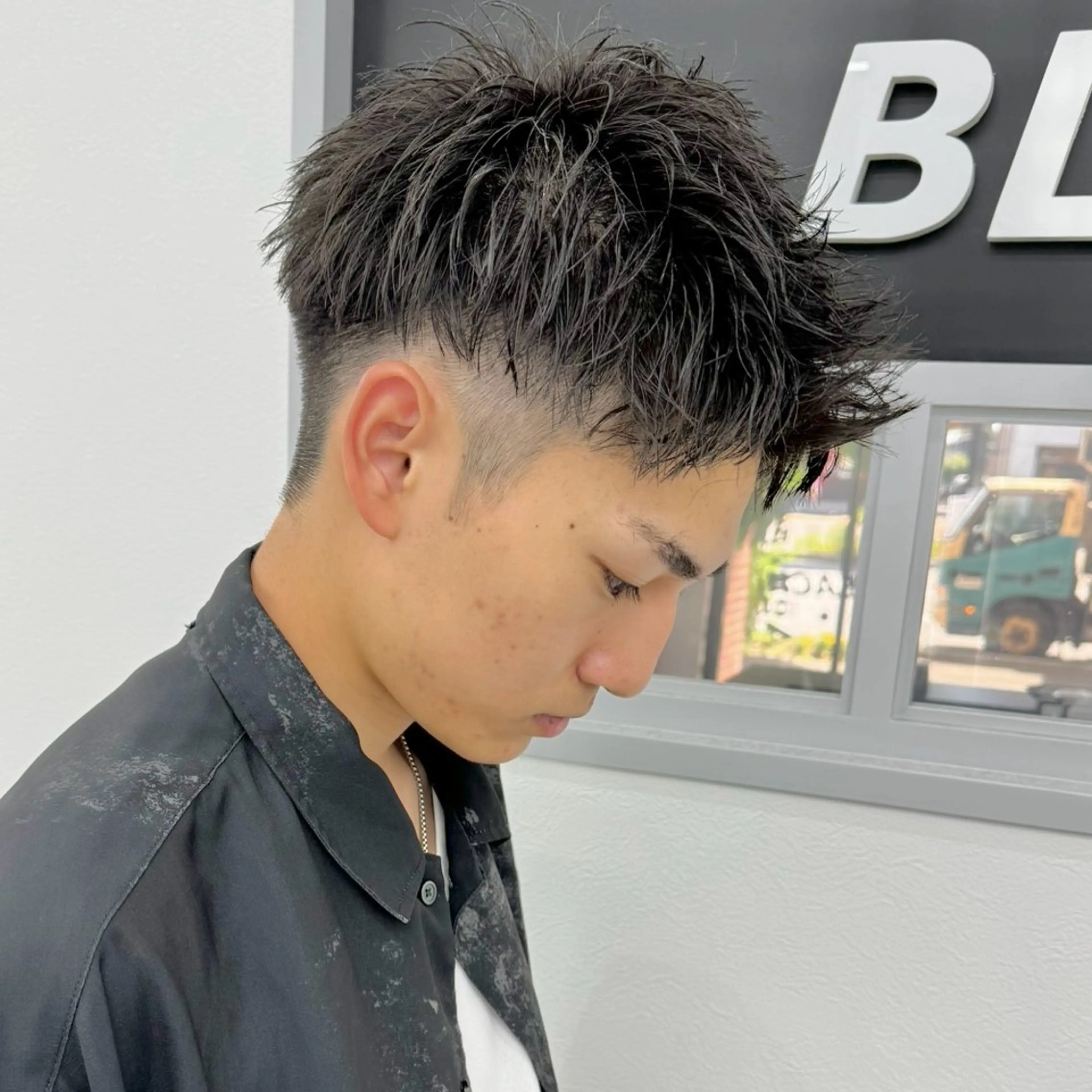 ショート メンズ カット トリートメント 🔥札幌No.1🥇 パーマ特化美容師🔥のヘアスタイル