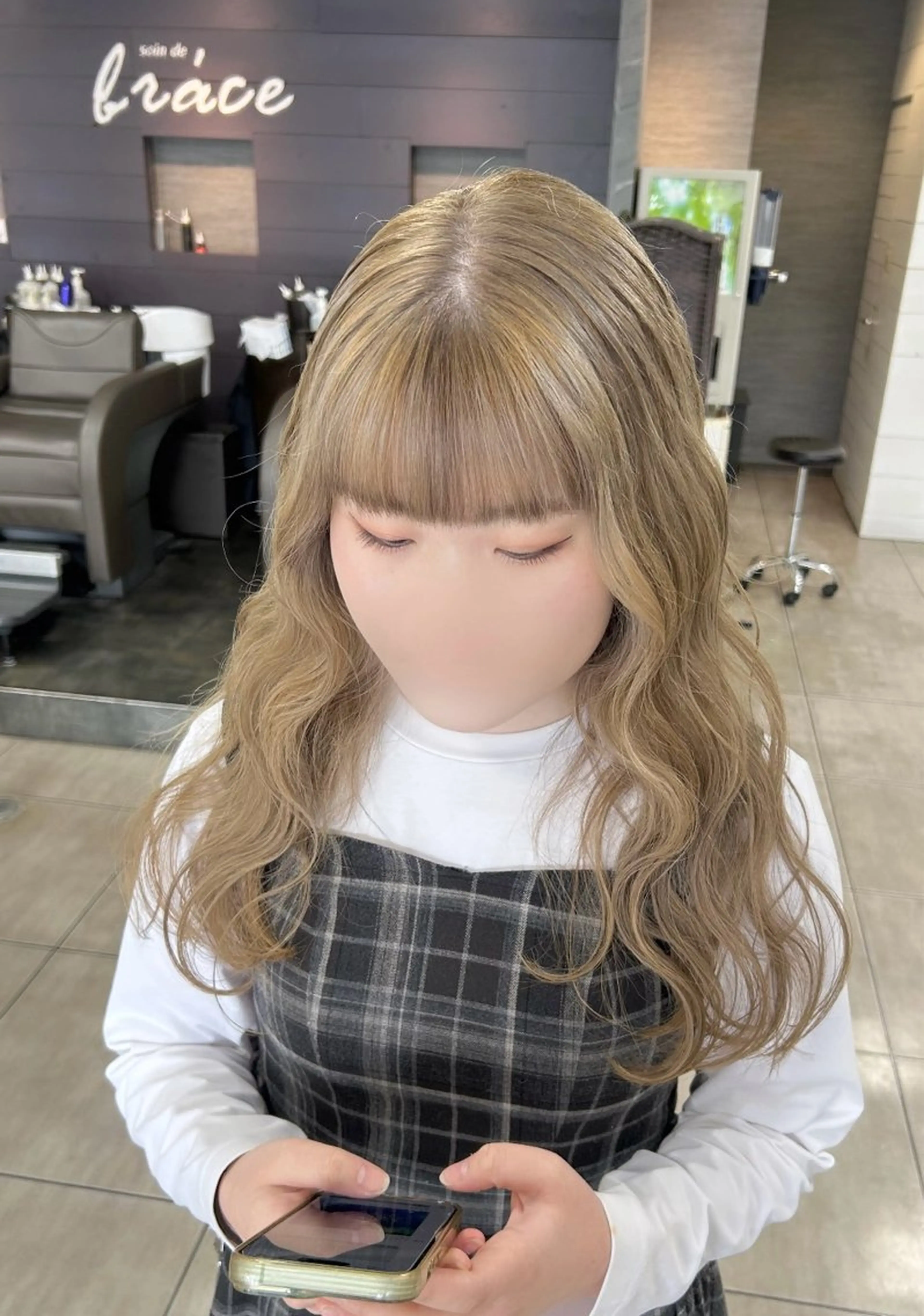 ロング カット ヘアカラー トリートメント 🫧艶髪カラー🫧 森本くるみのヘアスタイル