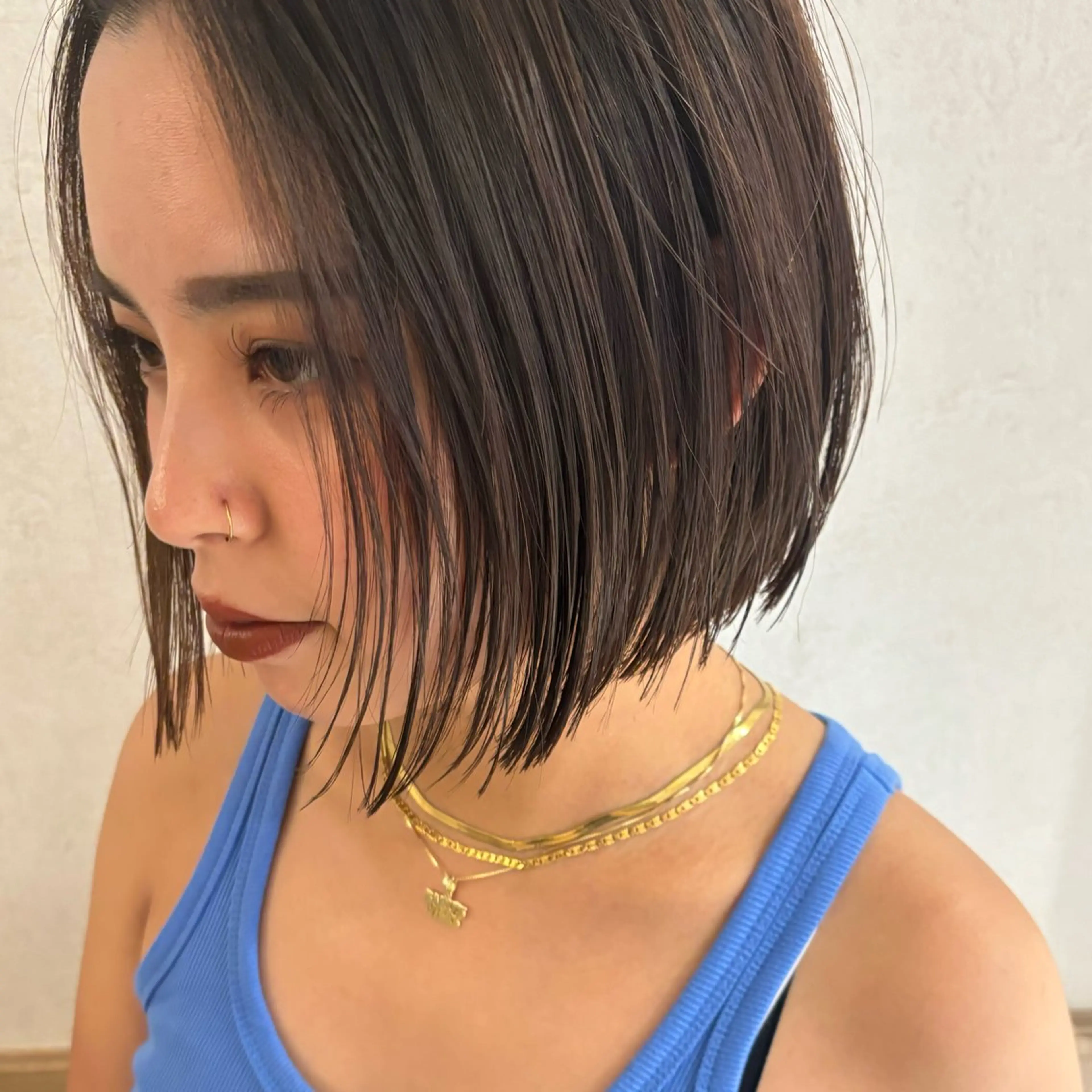 ショート カット izumi/ ボブ/パーマのヘアスタイル