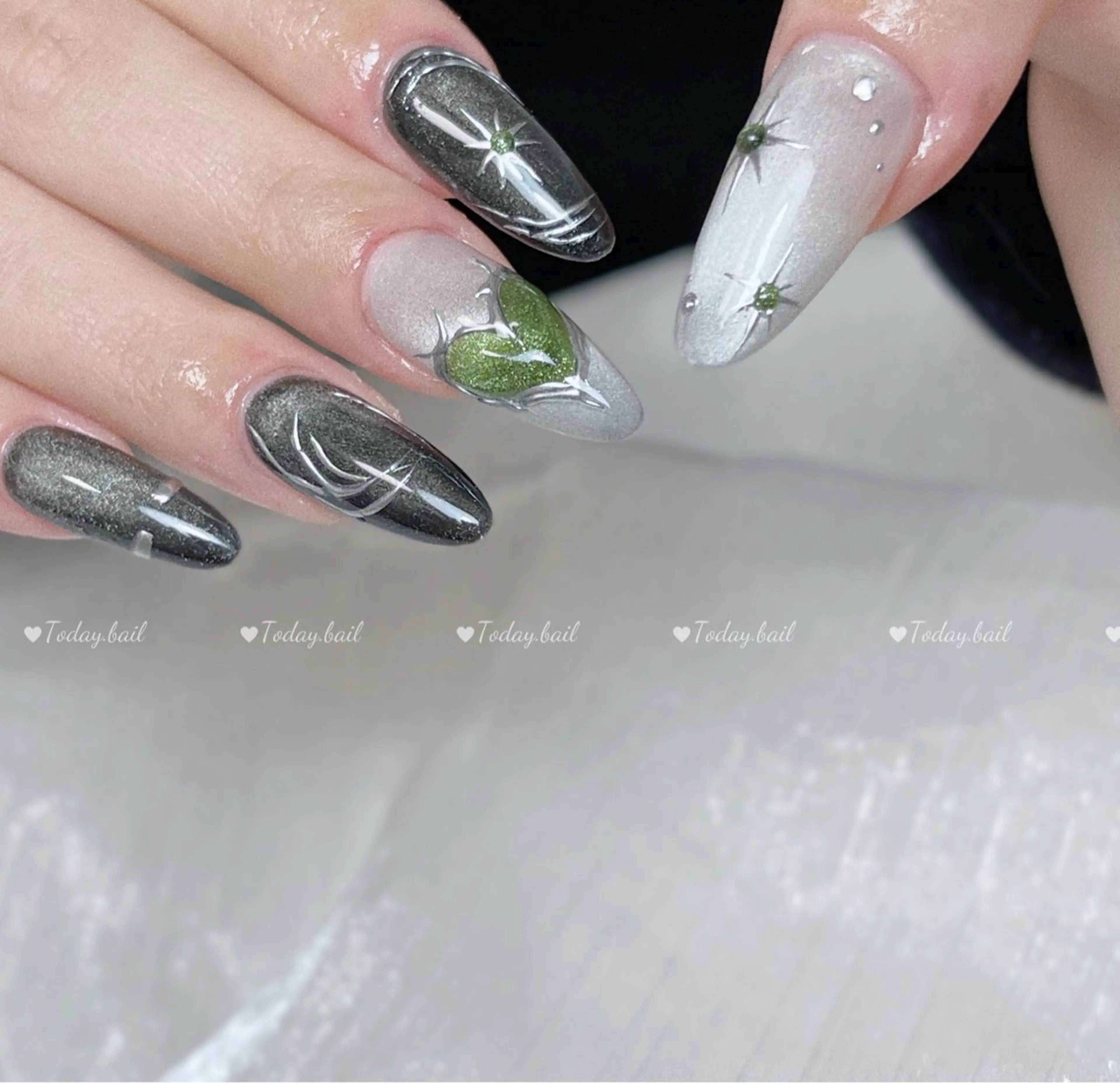 ネイル ハンドネイル 🎀Today nail💅のネイルデザイン