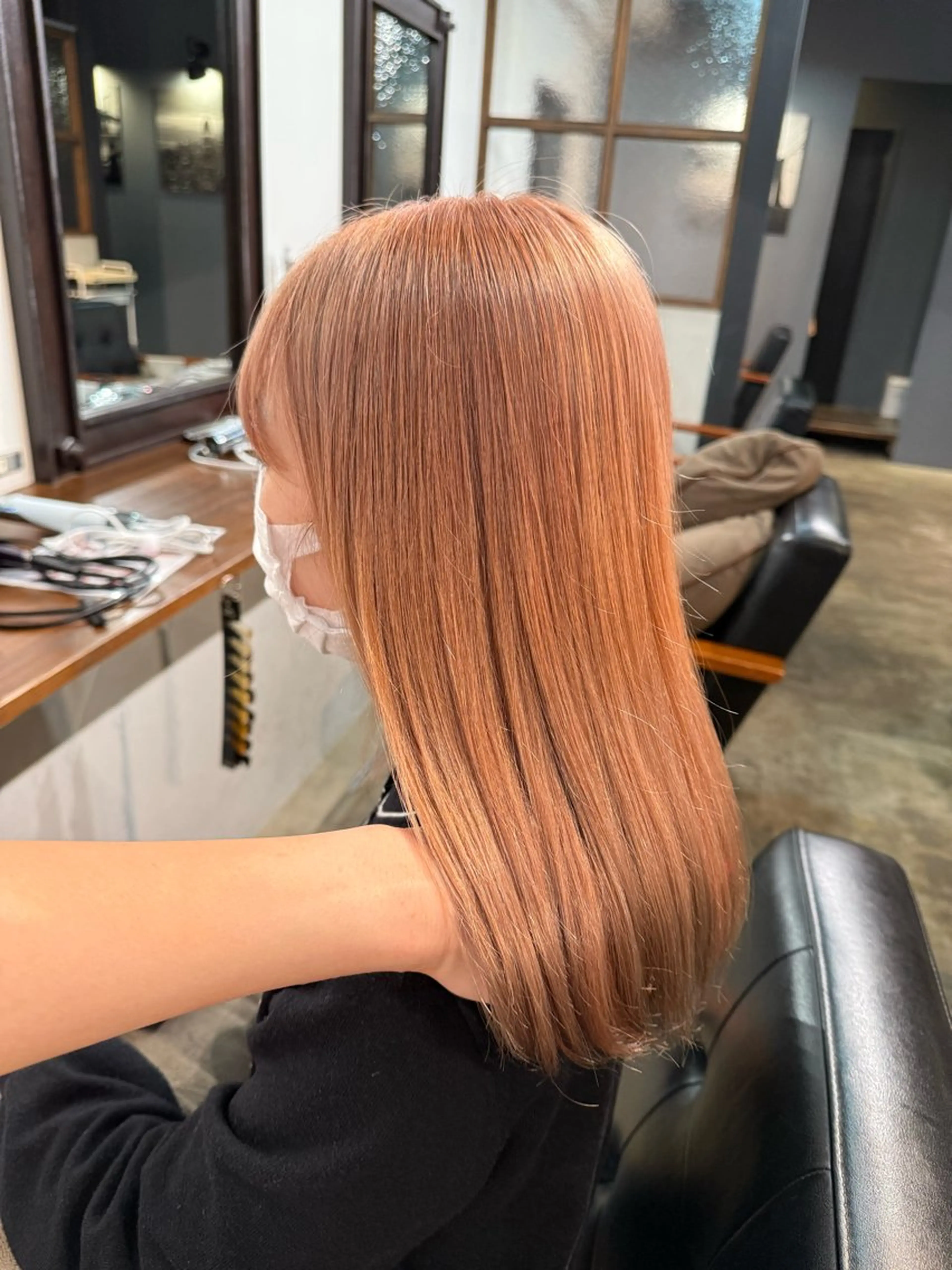 カラー ブラウンカラー 木村 朱里のヘアスタイル