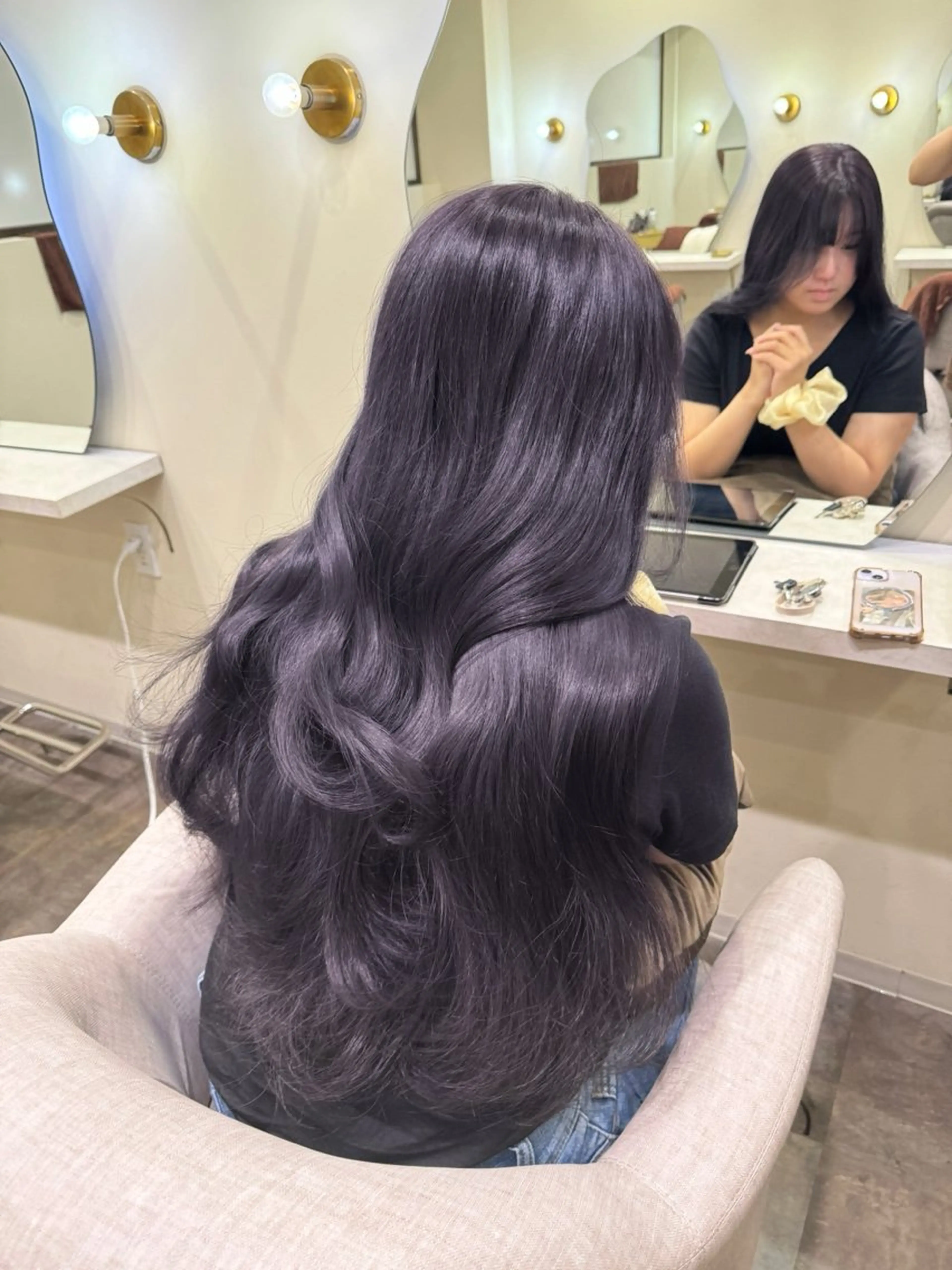 ロング カラー ラベンダーカラー minilu  by   LuLuca所属・高谷 凜のヘアスタイル