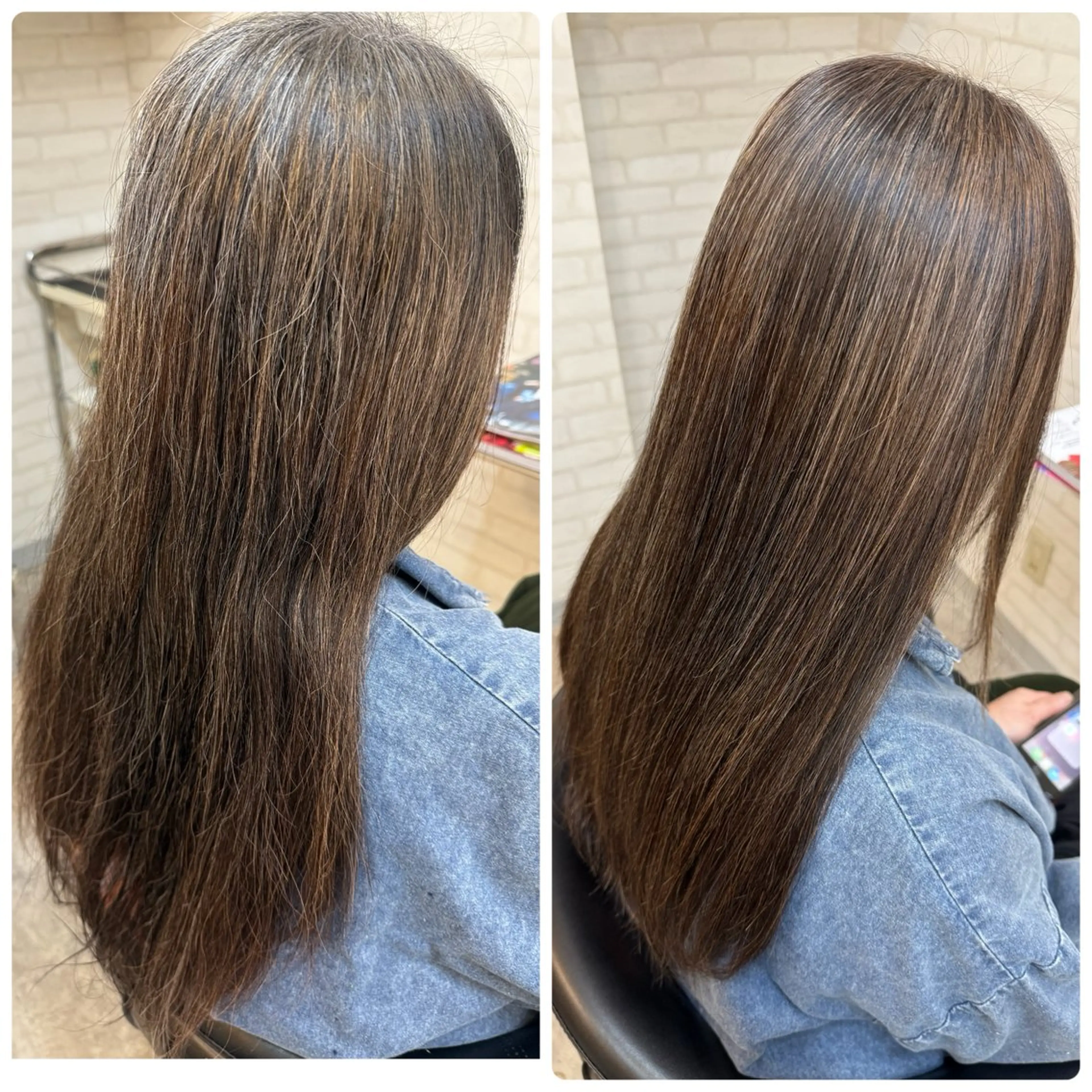 ロング 髪質改善 縮毛矯正 Beat Hair所属・Beat Hair 渡部まり恵のヘアスタイル