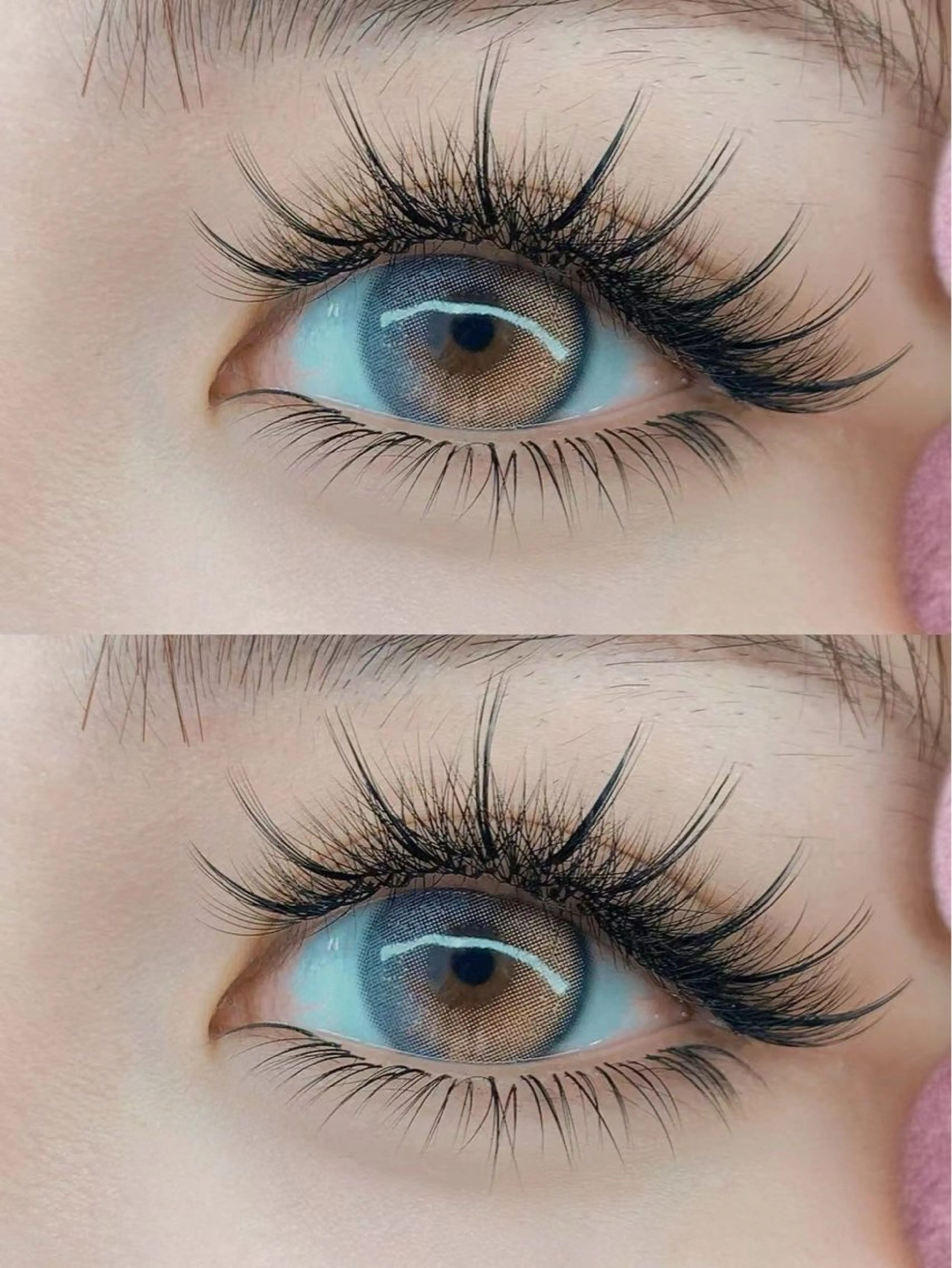 マツエク・マツパ フラットラッシュ ボリュームラッシュ EYE Bright eyelash(アイブライト)所属・静 かのマツエク・マツパデザイン