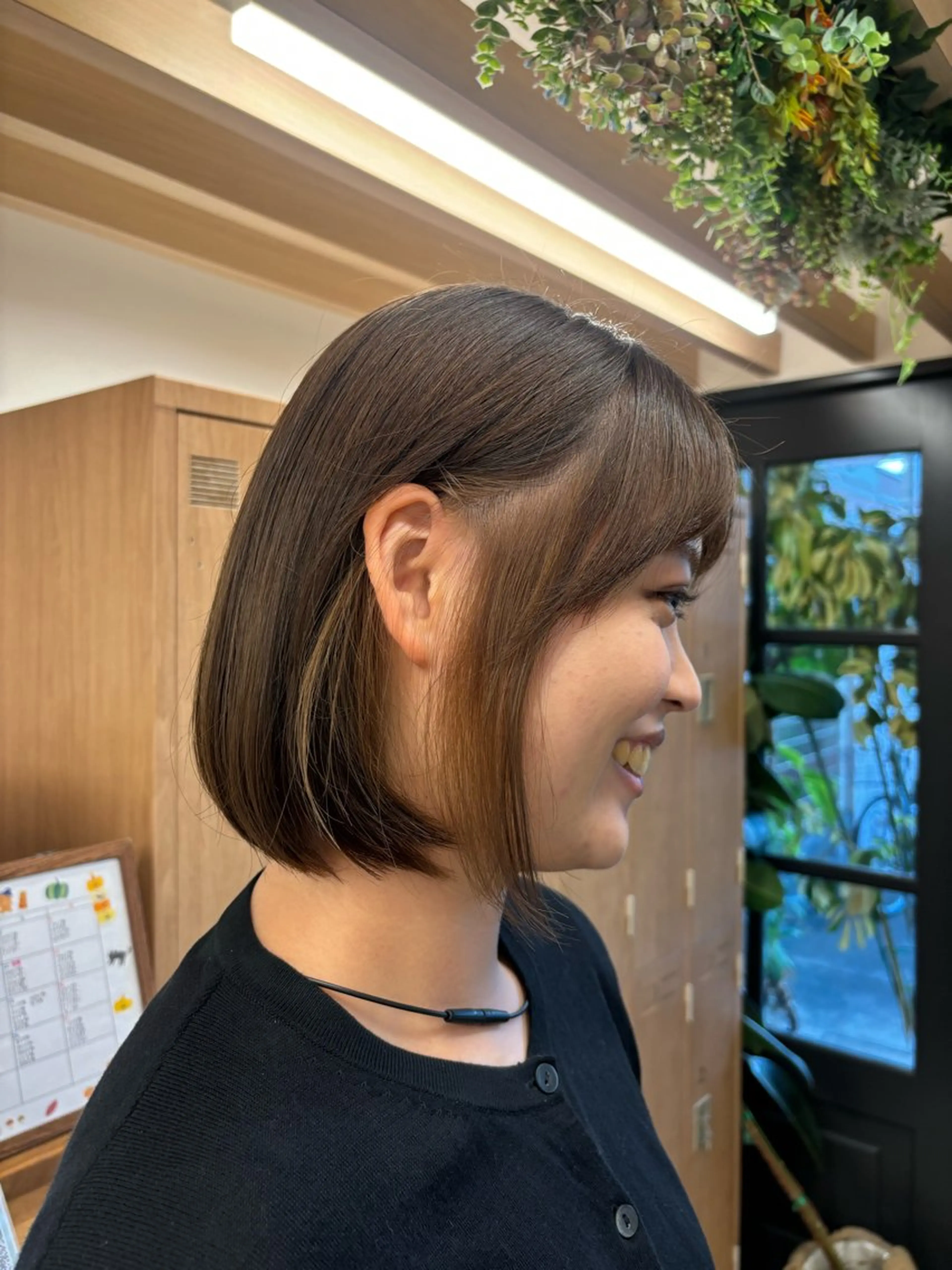 ミディアム カラー 🍊暖色カラー /ボブ/kanonのヘアスタイル