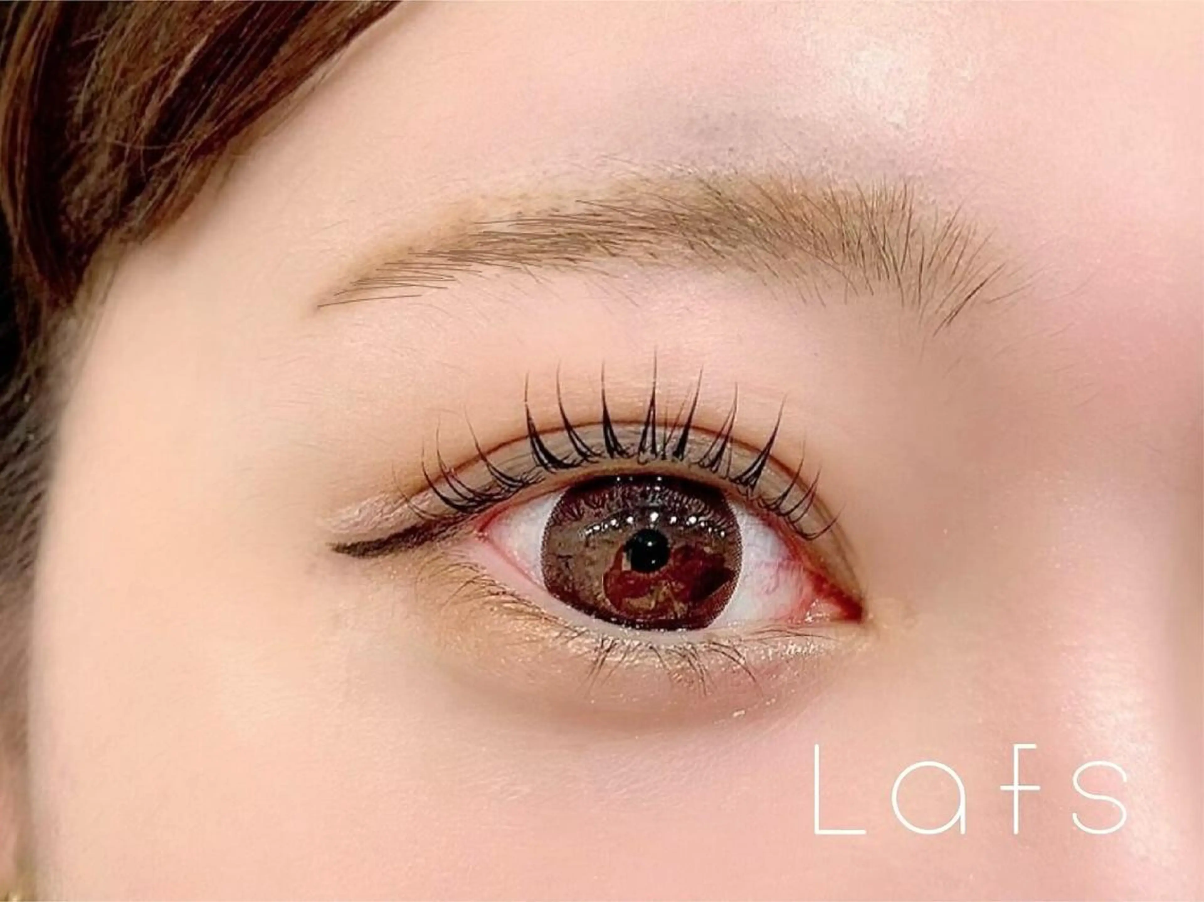 マツエク・マツパ 韓国風マツエク パリジェンヌラッシュリフト まつげパーマ Lafs 三宮店のマツエク・マツパデザイン
