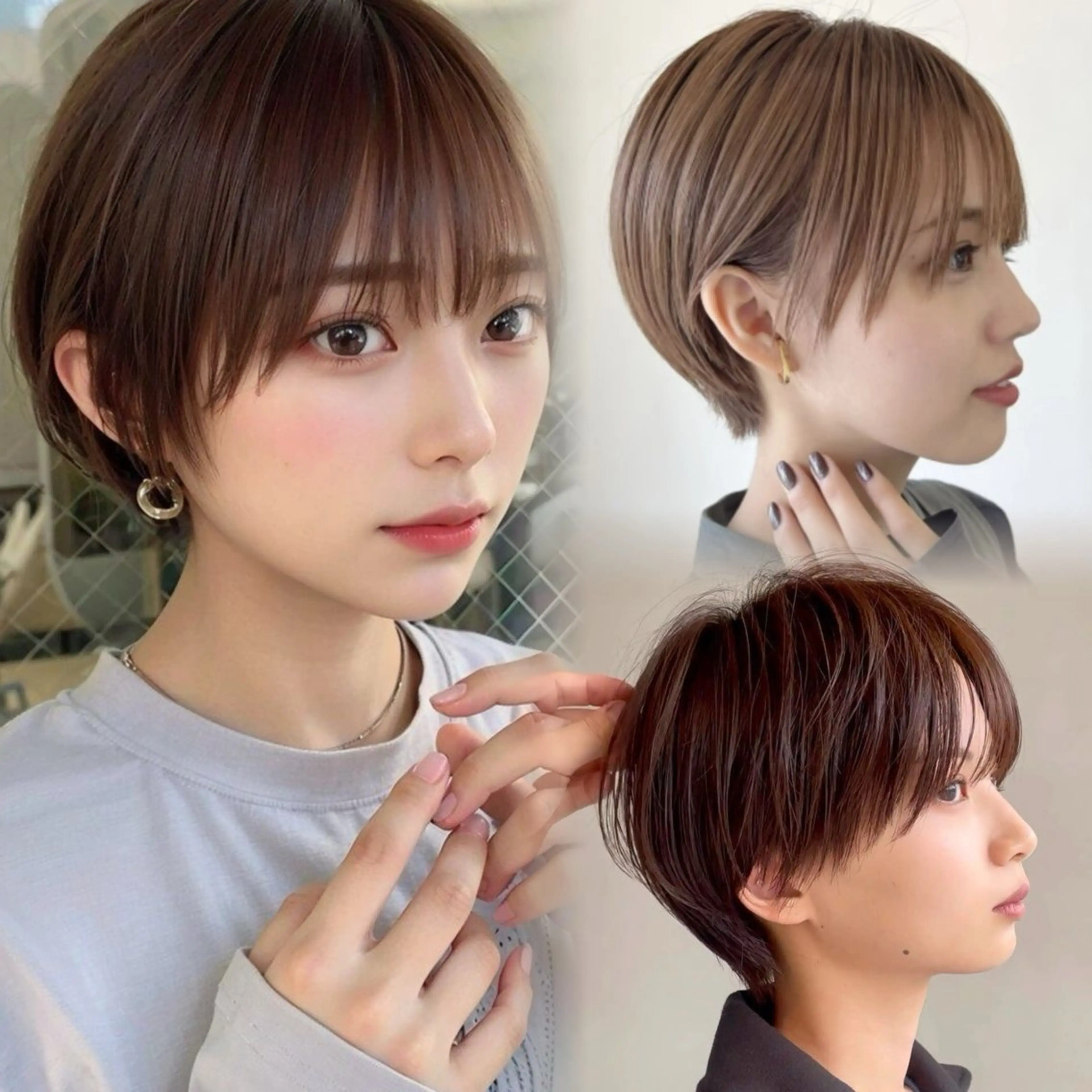 🌷木土日限定🌷ショートカット無料レッスンモデル🌷￥4740トリートメント付き🌷の写真