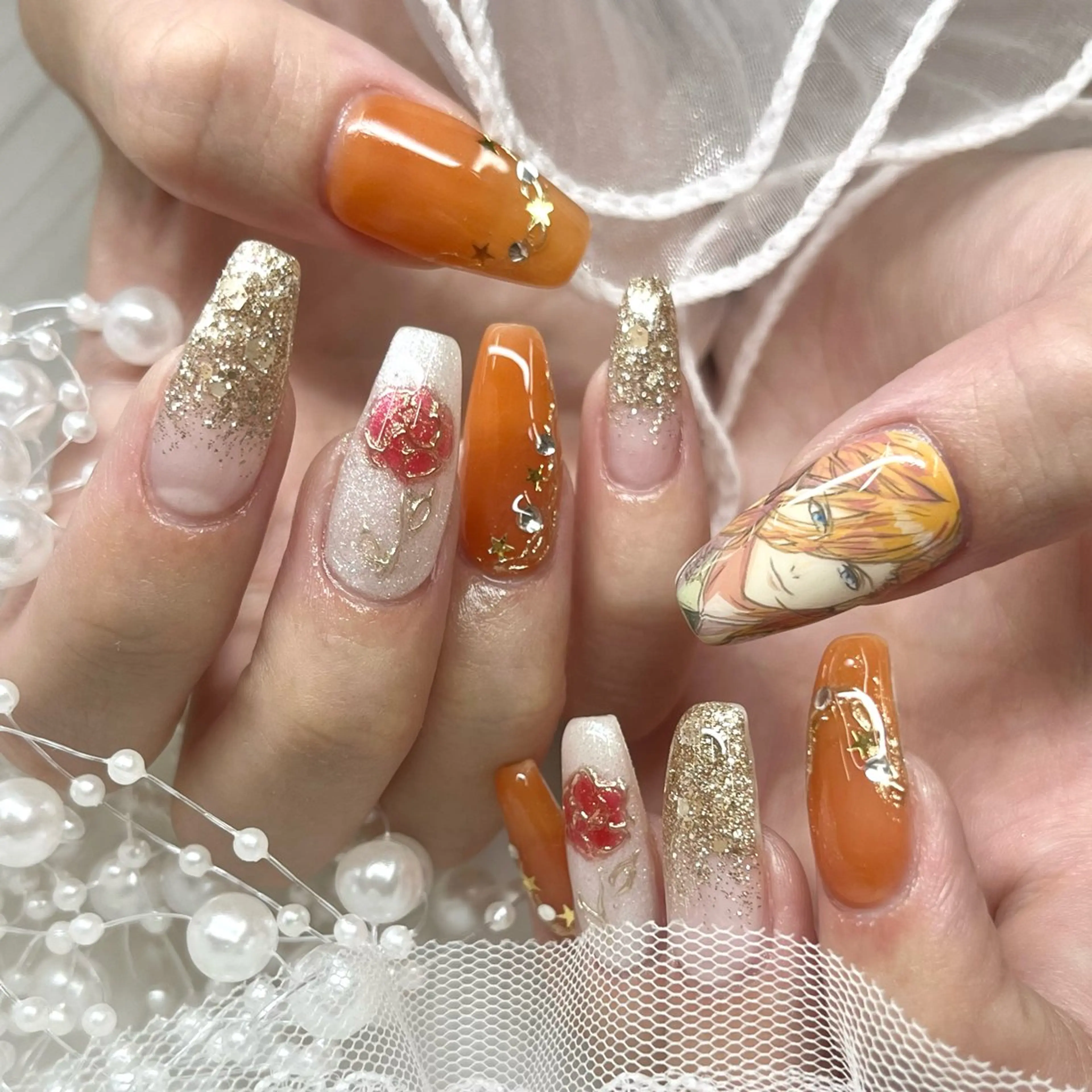 ネイル ハンドネイル 池袋痛ネイル Nok. 渡辺のネイルデザイン