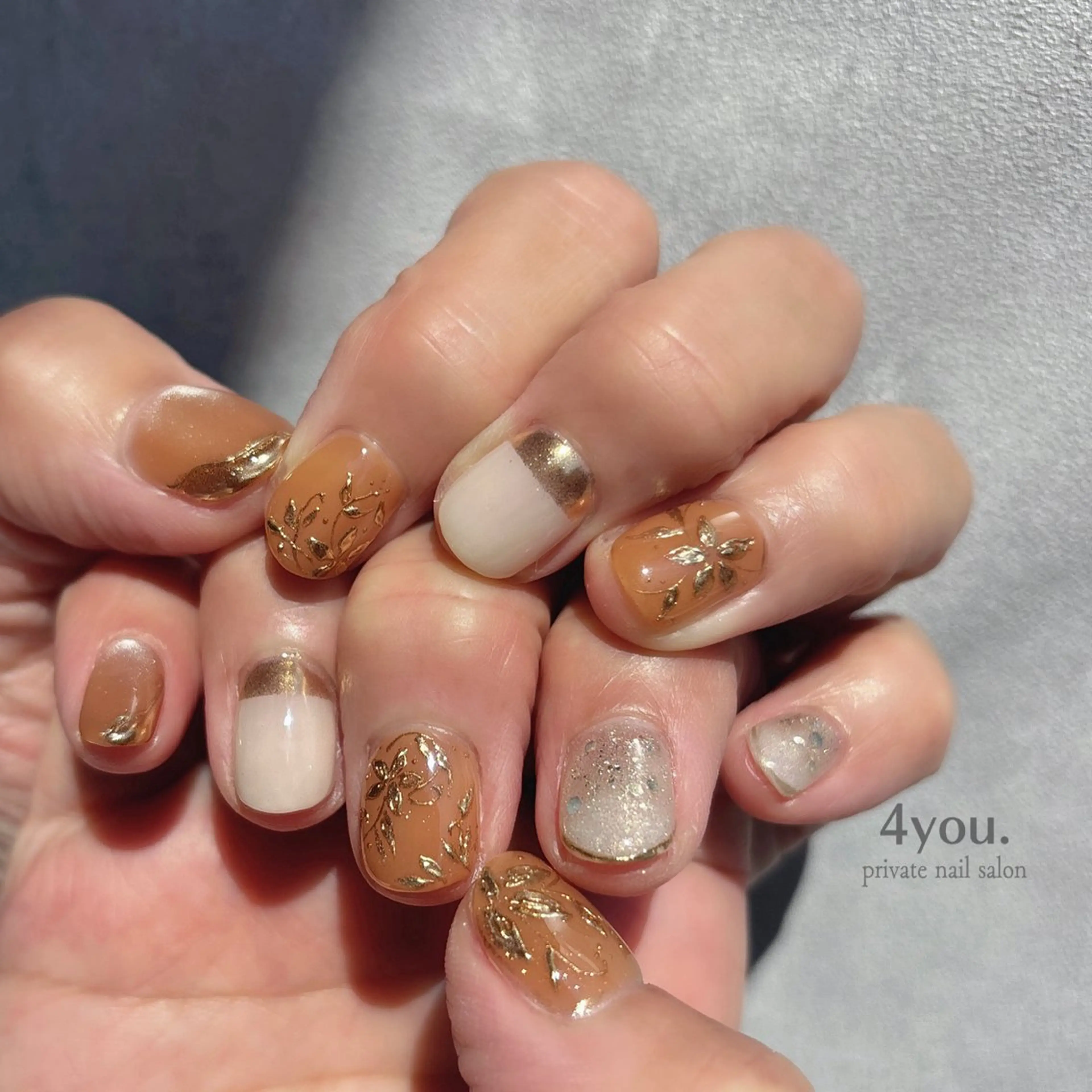 ネイル nail salon ４ｙｏｕ．のネイルデザイン