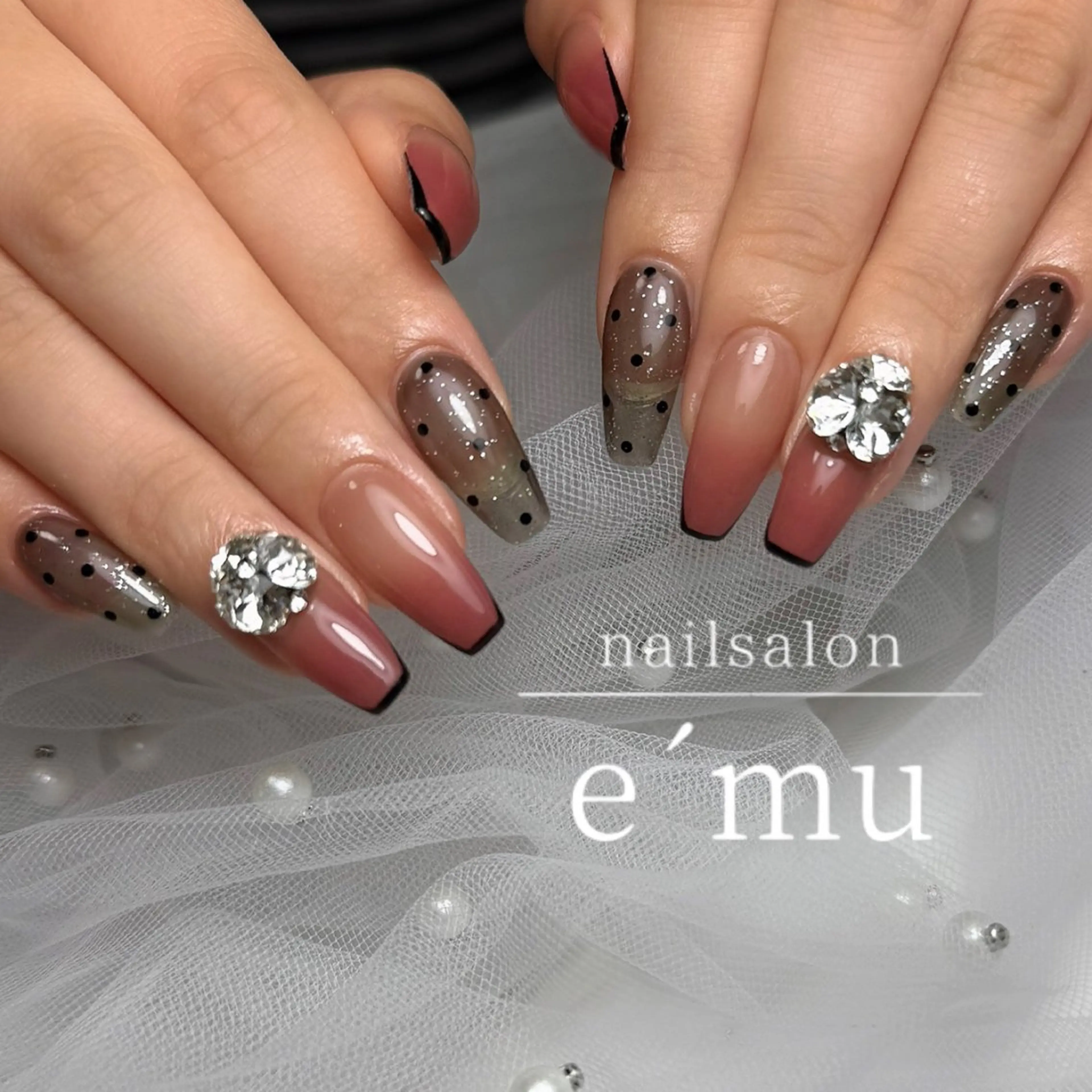 ネイル ハンドネイル nailsalon e´muのネイルデザイン