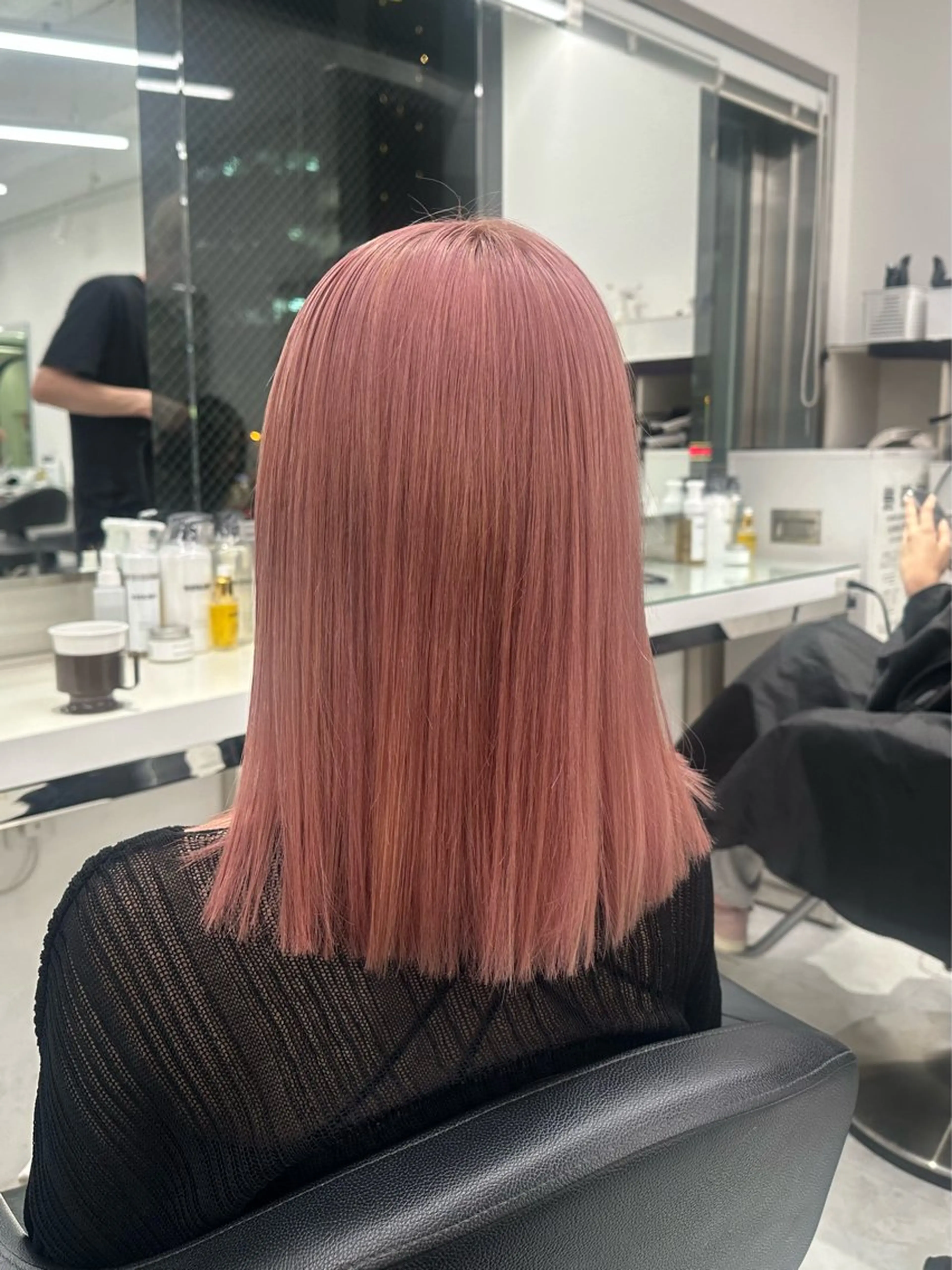 ミディアム カラー ヘアカラー トリートメント トレンド暖色ヘア♥️ miu♥️のヘアスタイル