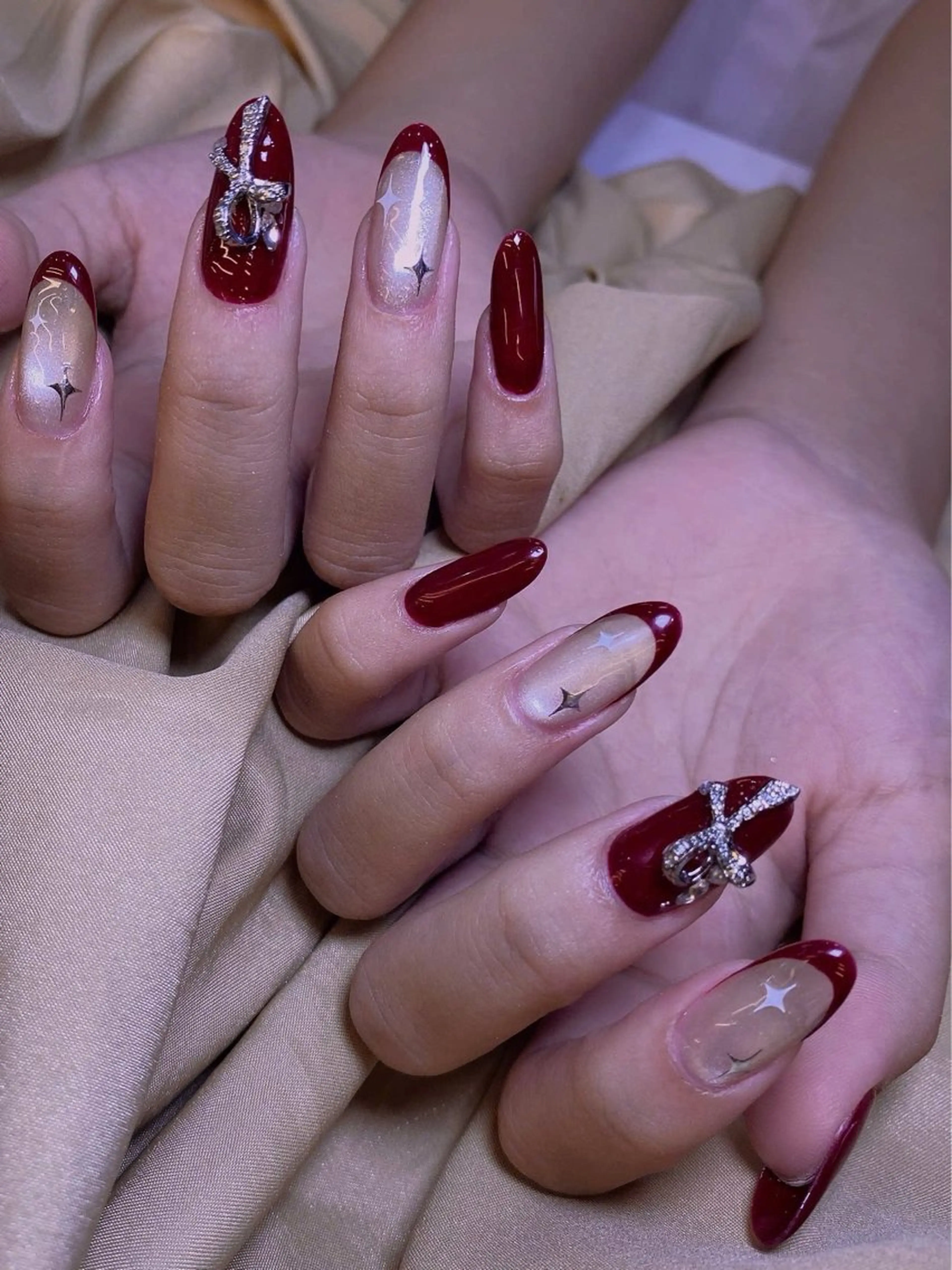 ネイル 持ち込み ハンドネイル HANA 川越東口ネイルサロンのネイルデザイン