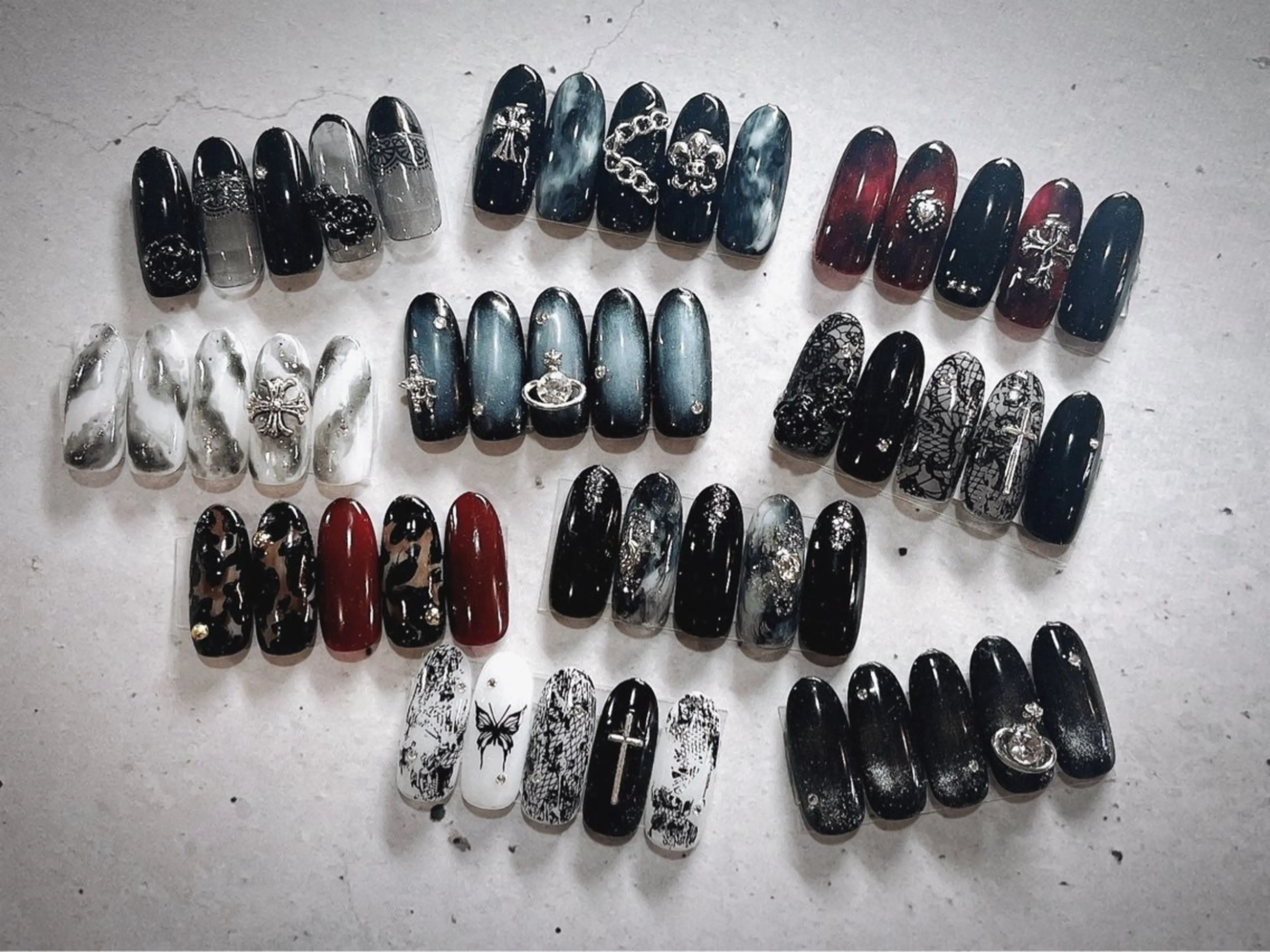 🖤定額ブラックネイル🖤の写真