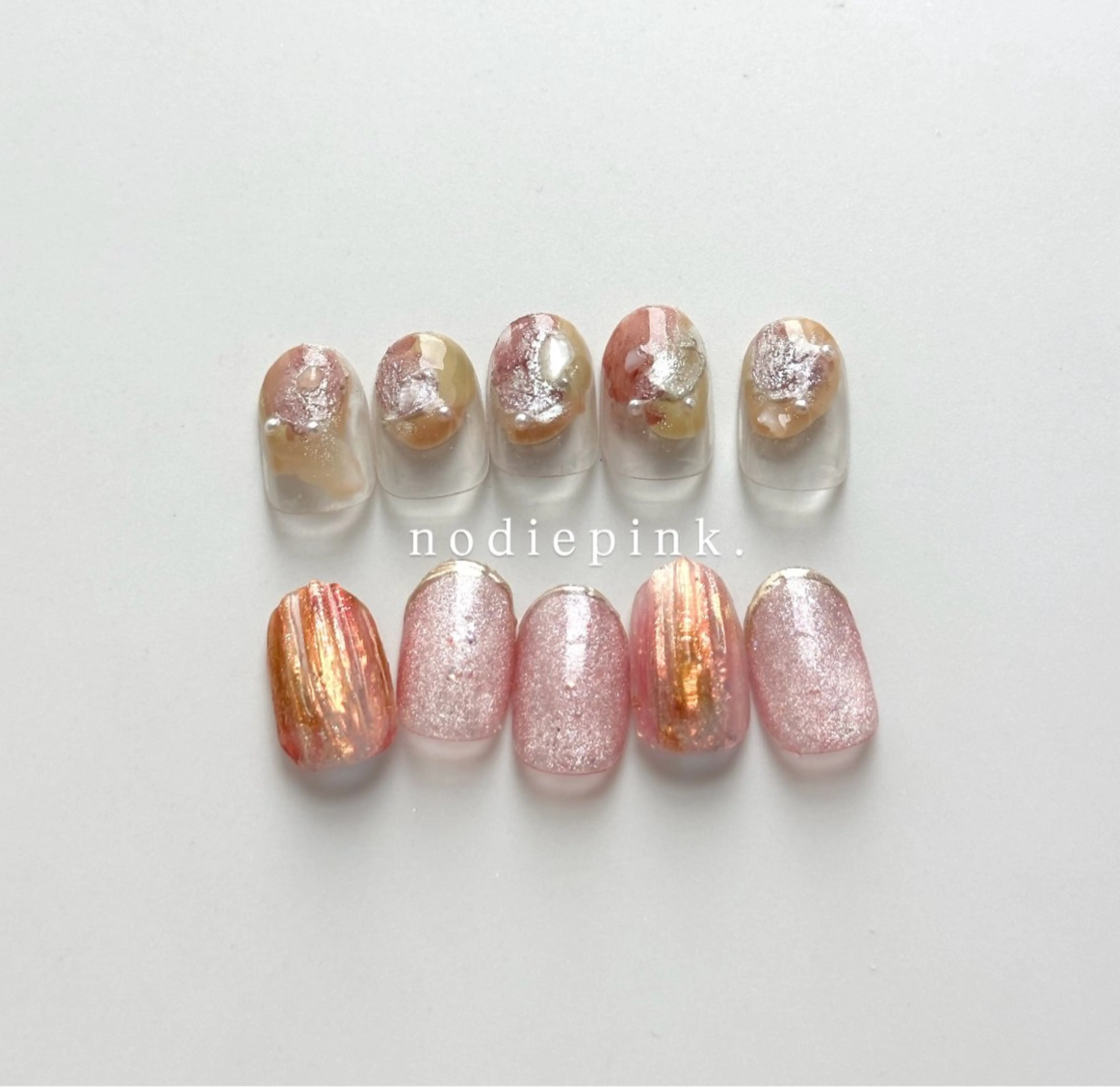 ネイル ピンク ハンドネイル cyaan所属・nail salon Cyaanのネイルデザイン